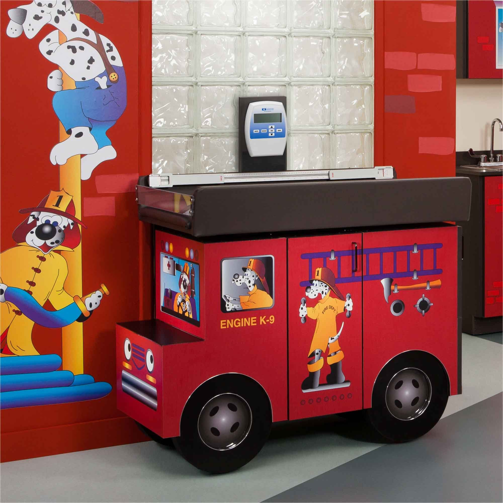 Clinton Fun Series Pediatric Scale Table Engine Dalmatian
