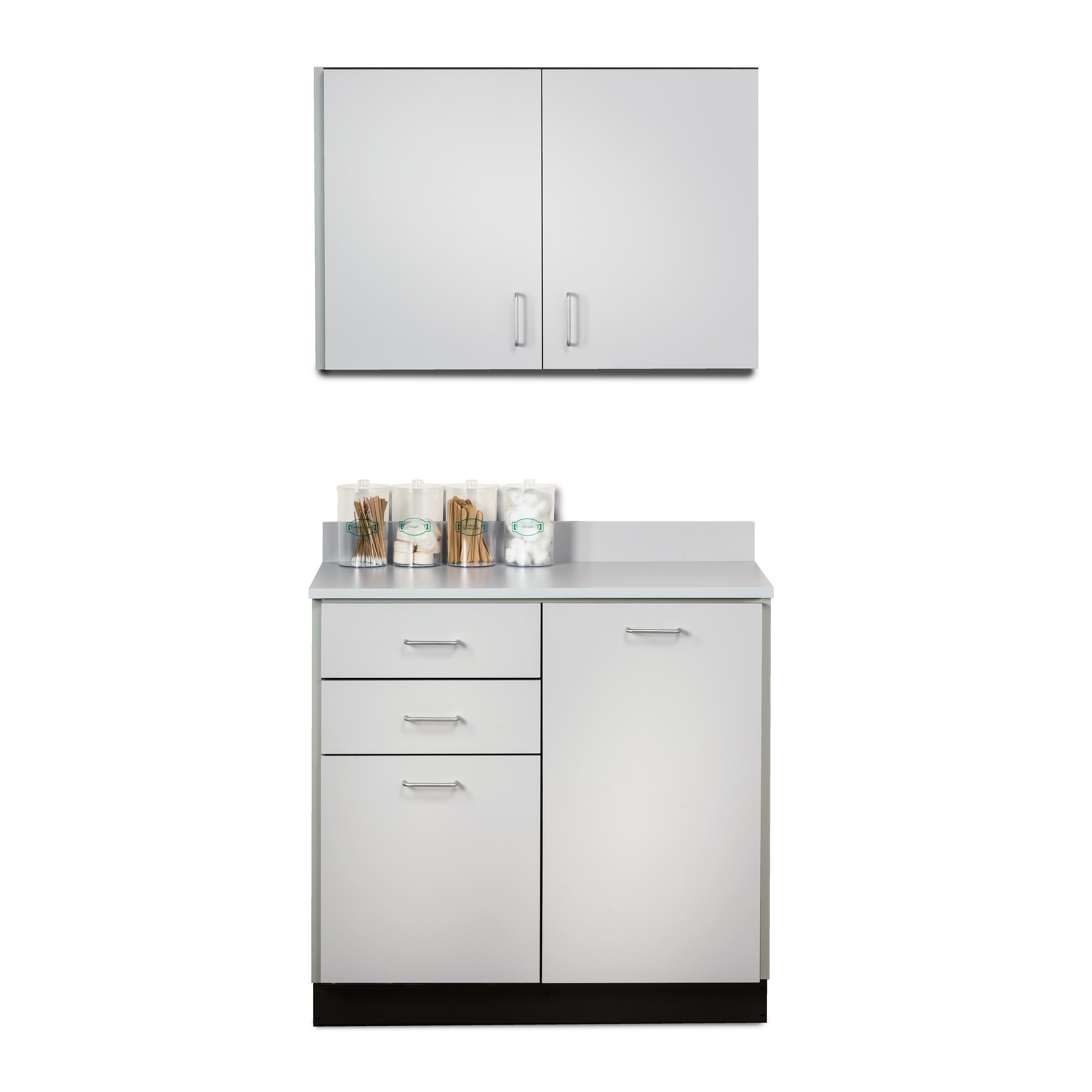 Clinton 823636 Wall and Base Cabinet Set - 36