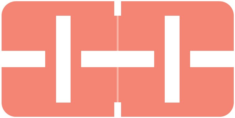 Tab Products 1278 Match Alpha Roll Labels - Letter I - Pink Label