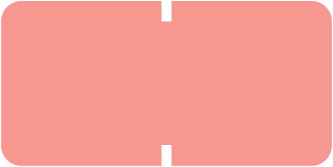 Tab Products 1281 Match A1281 Series Solid Color Roll Labels - Pink