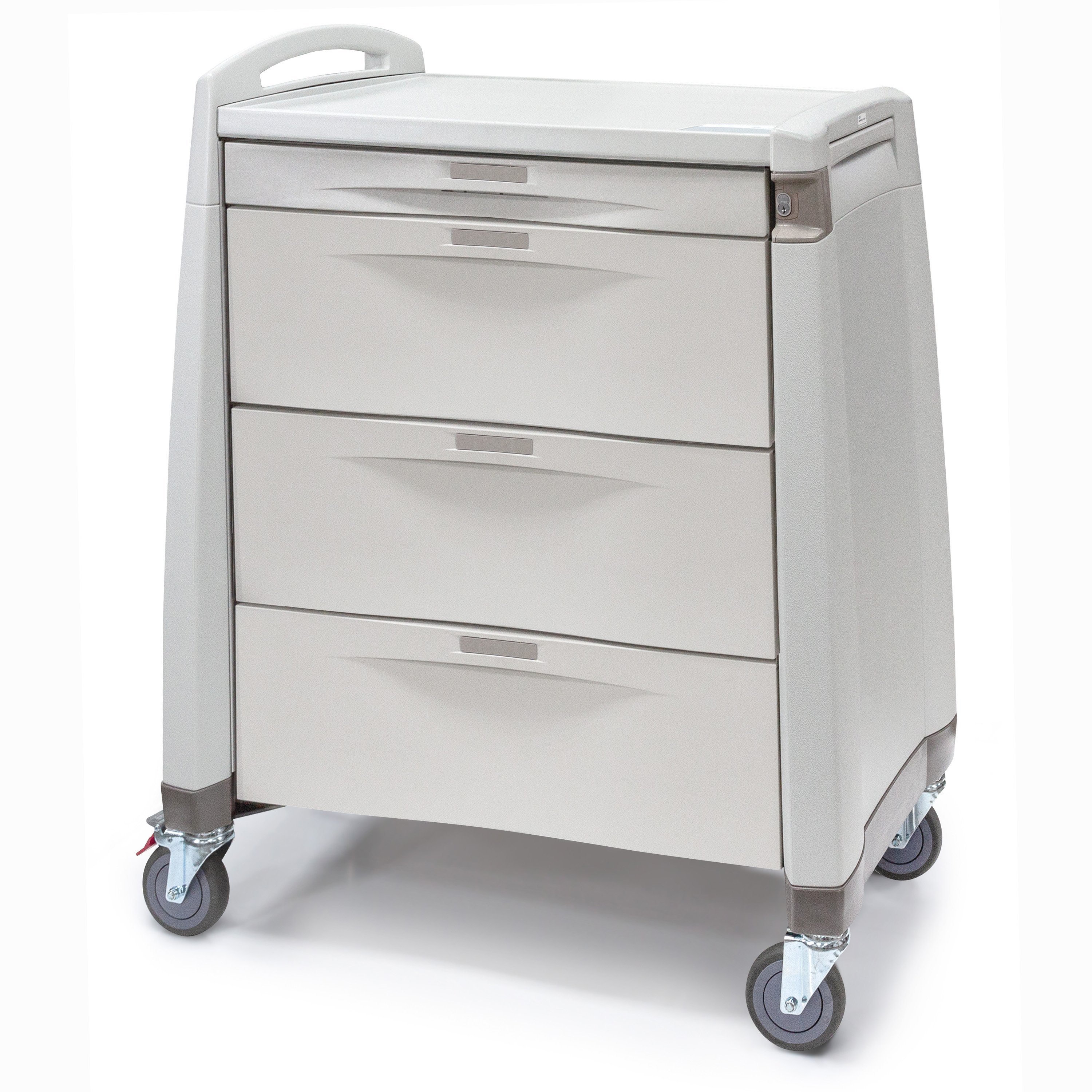 Capsa Avalo PCL Punch Card Medication Cart with 4 Drawers
