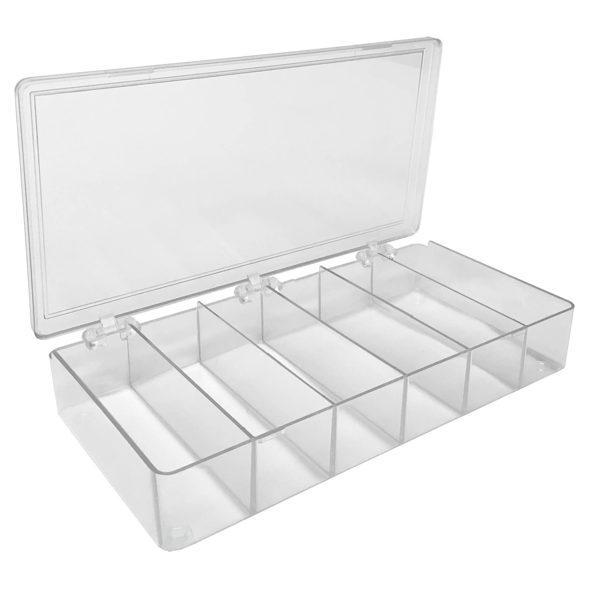 MultiBox Clear Western Blot Box - 6 Compartments 33 x 103 x 35mm Each (Case of 24)
