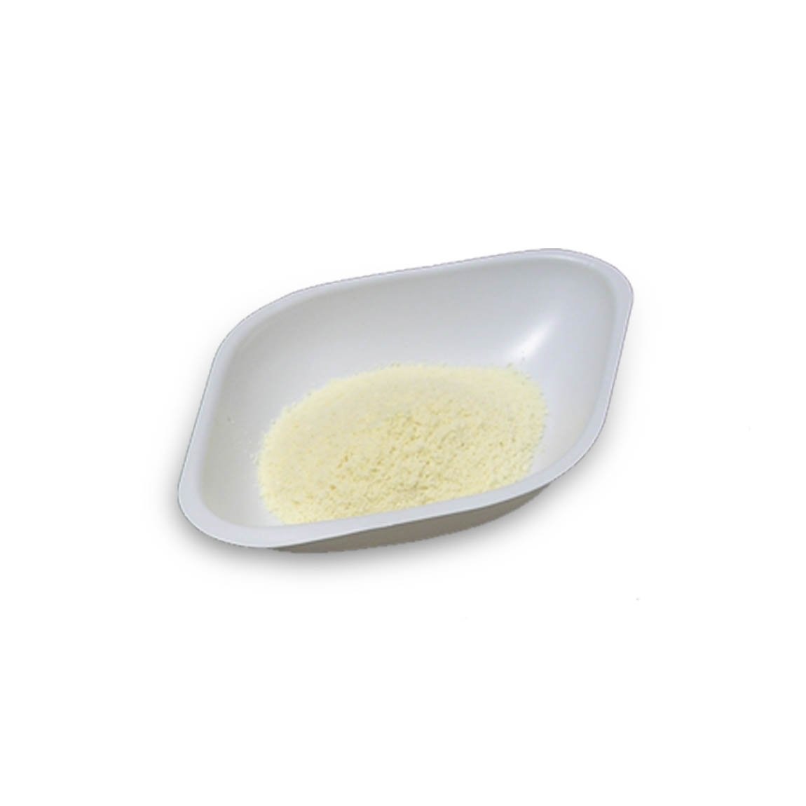 30mL White Antistatic Polystyrene Diamond Shaped Weigh Boat (10 Packs/Case - 500/Pack)
