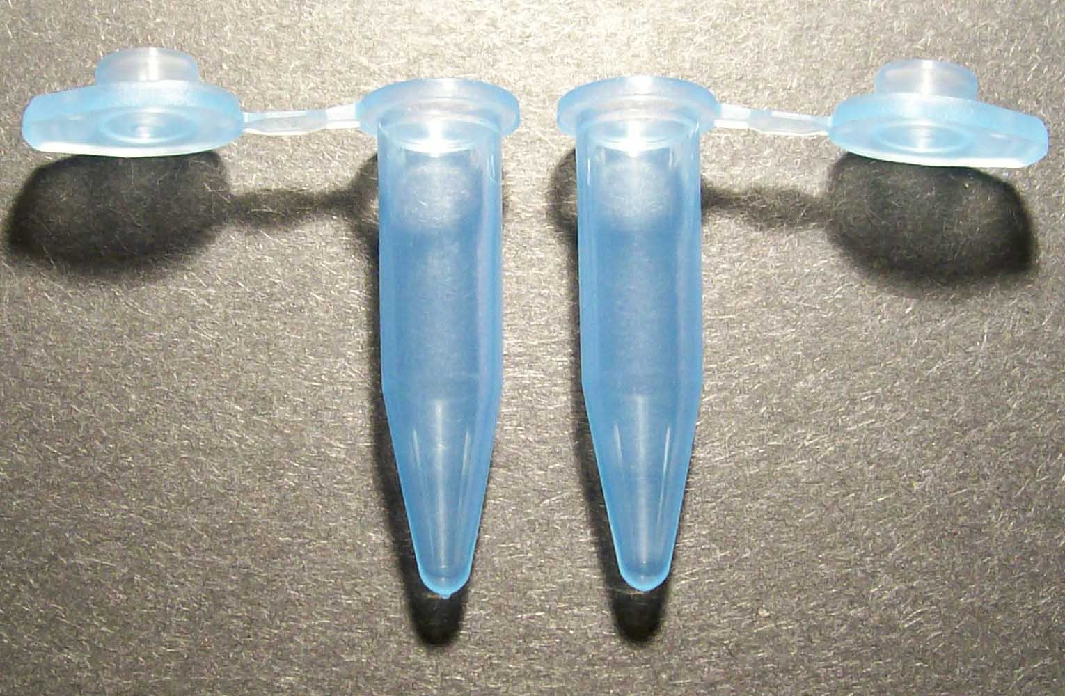 0.6mL G-Tube Flat Top Microcentrifuge Tube - Blue