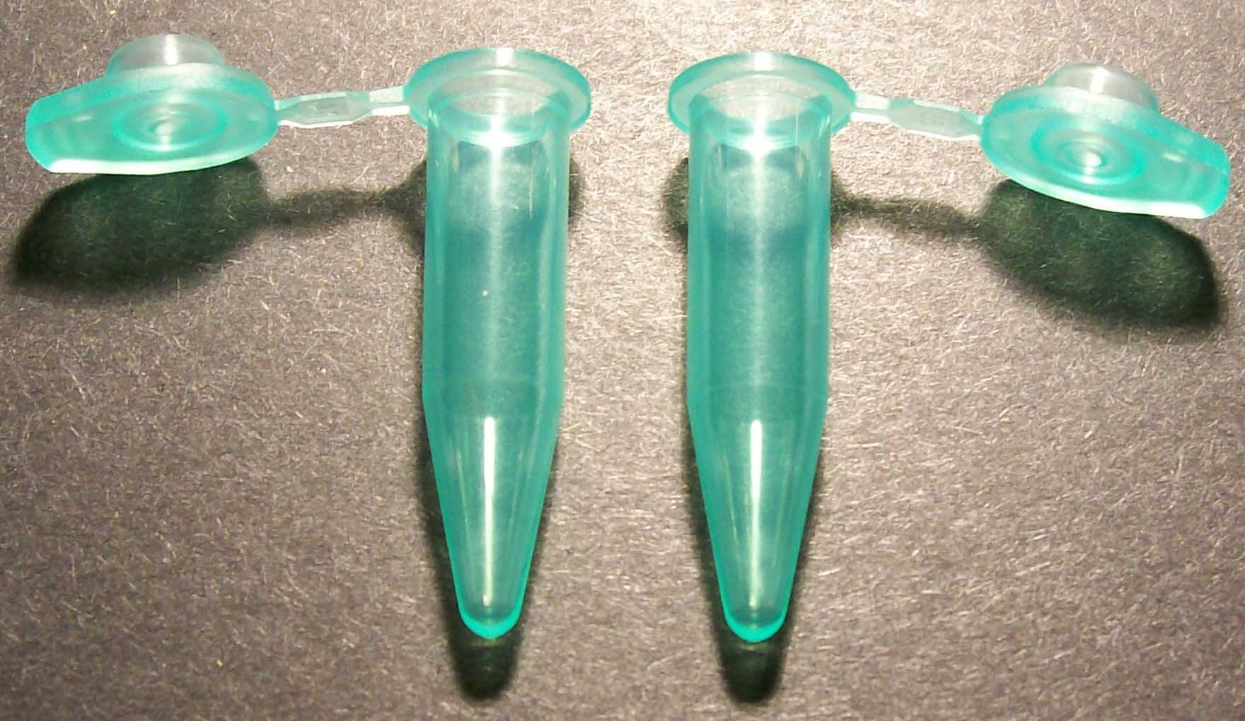 0.6mL G-Tube Flat Top Microcentrifuge Tube - Green