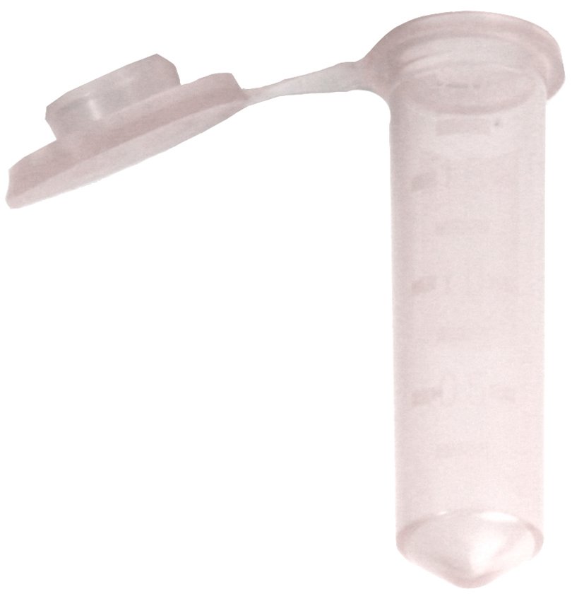 2.0mL G-Tube Flat Top Microcentrifuge Tube - Natural