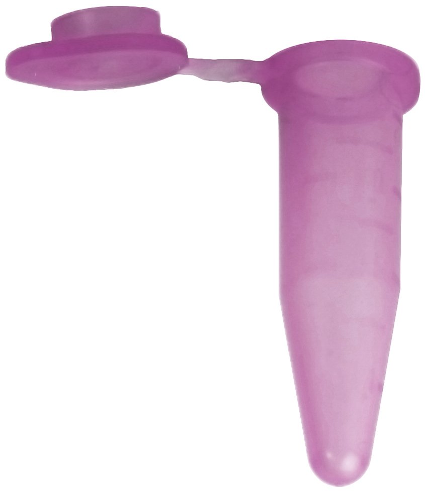 1.5mL Flat Top Microcentrifuge Tube - Lavender