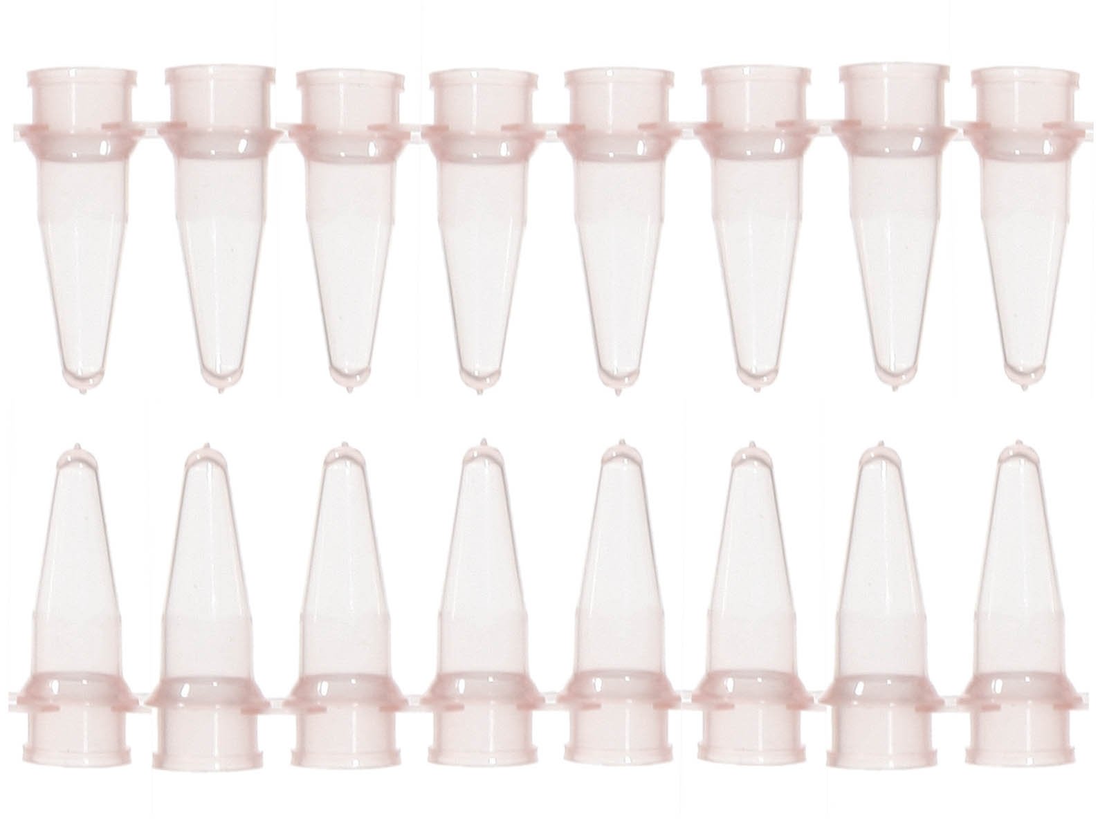 0.2mL Thin Wall Micro Tube - 8 Tubes/Strip - Natural (Pack of 125)