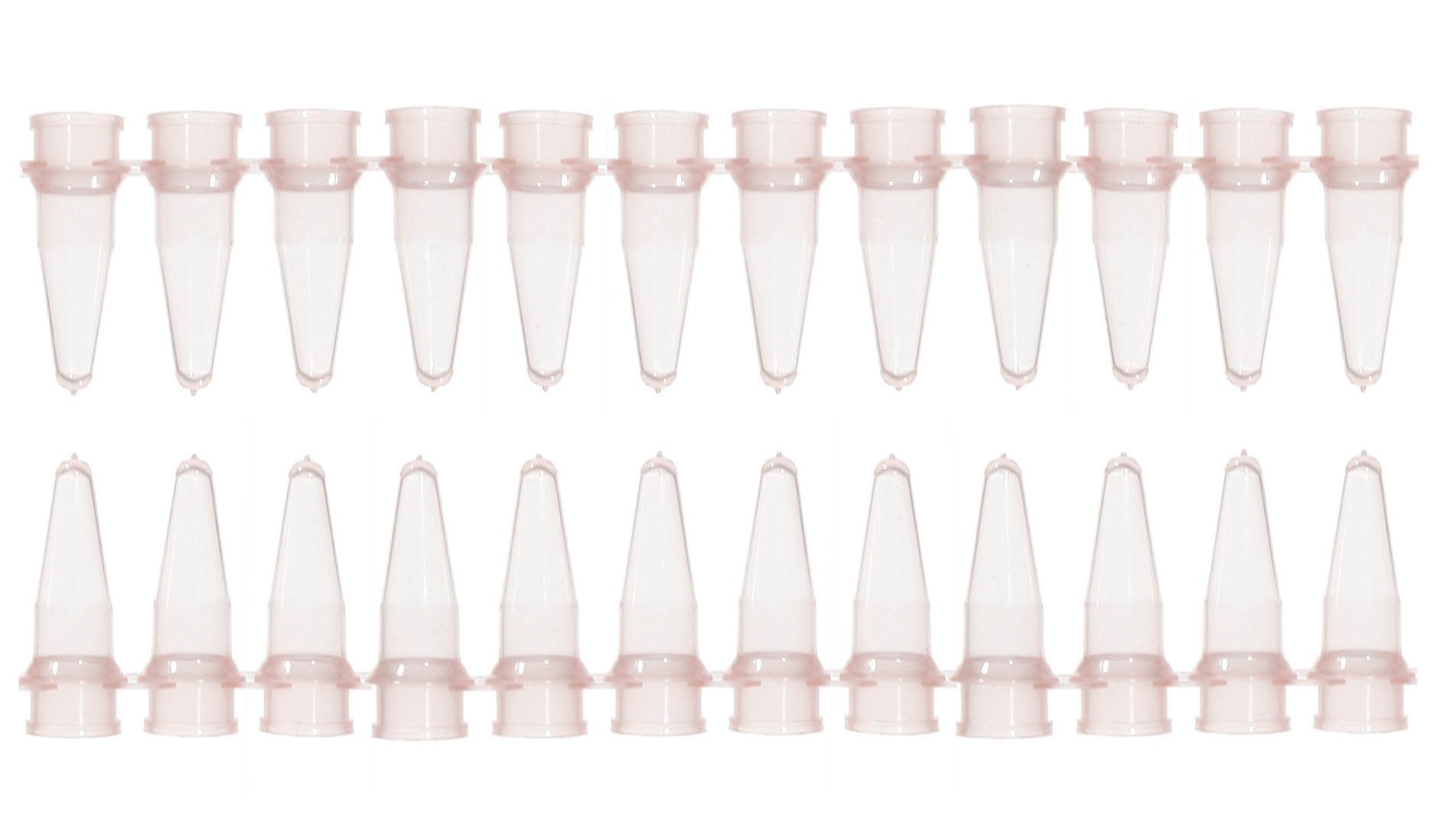 0.2mL Thin Wall Micro Tube - 12 Tubes/Strip - Natural (Pack of 100)