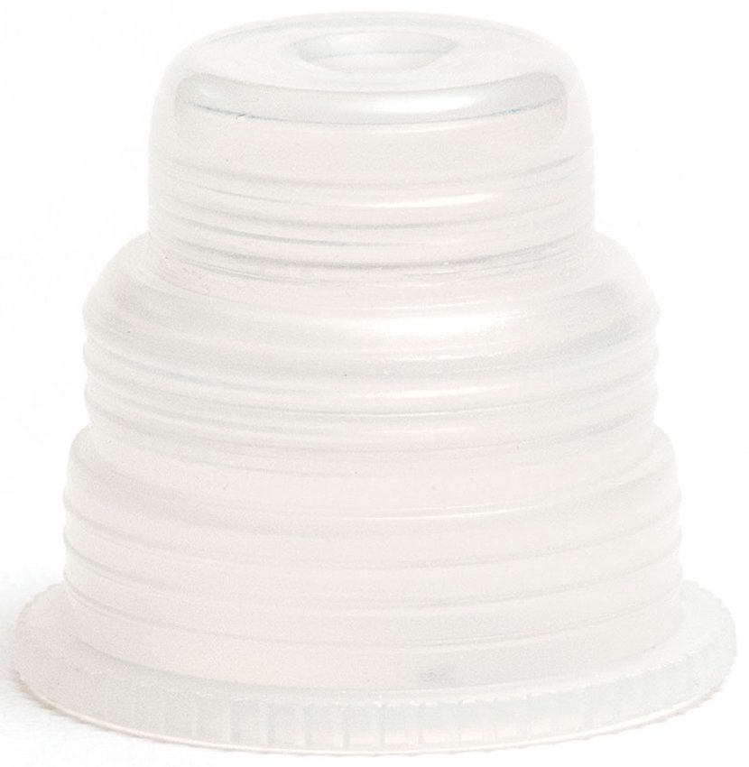 Hexa-Flex Safety Caps For 10mm, 12mm, 13mm, 16mm and 18mm Blood Collection and Culture Tubes - Natural