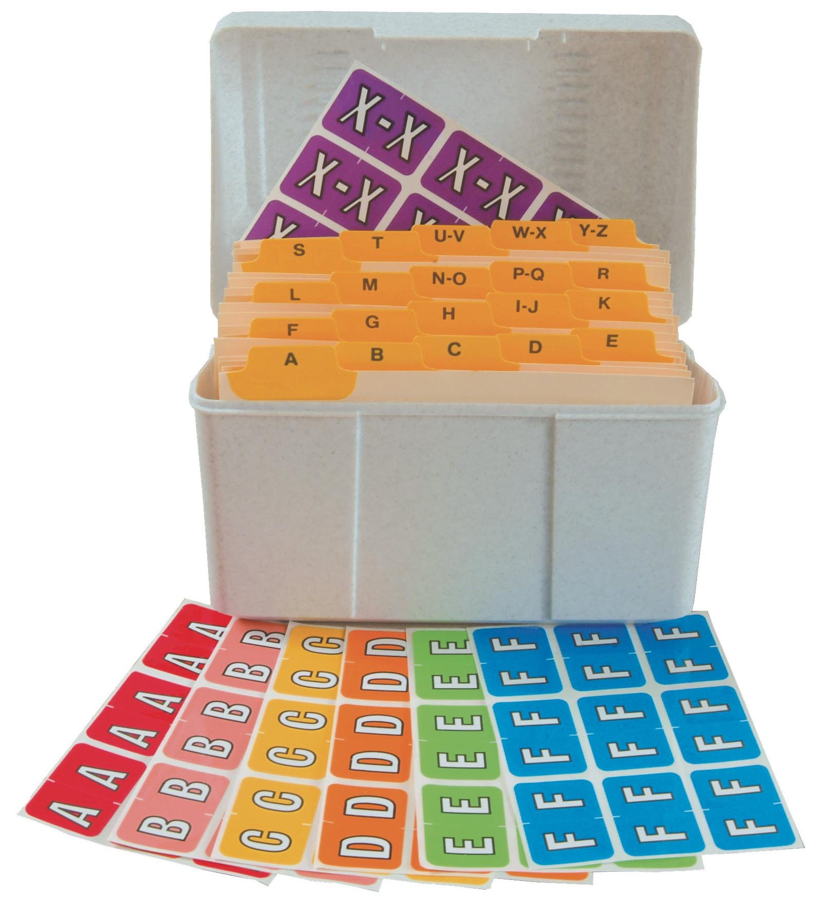 Barkley FABKM Match BRPK Series Alpha Sheet Labels - Desk Set