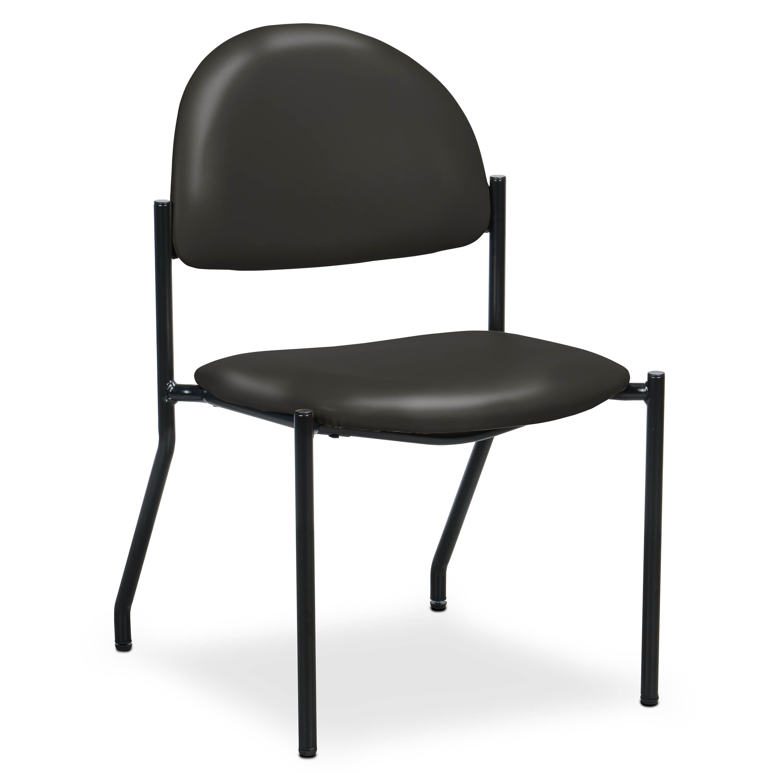 Clinton C-40F F-Series Black Frame Chair No Arms