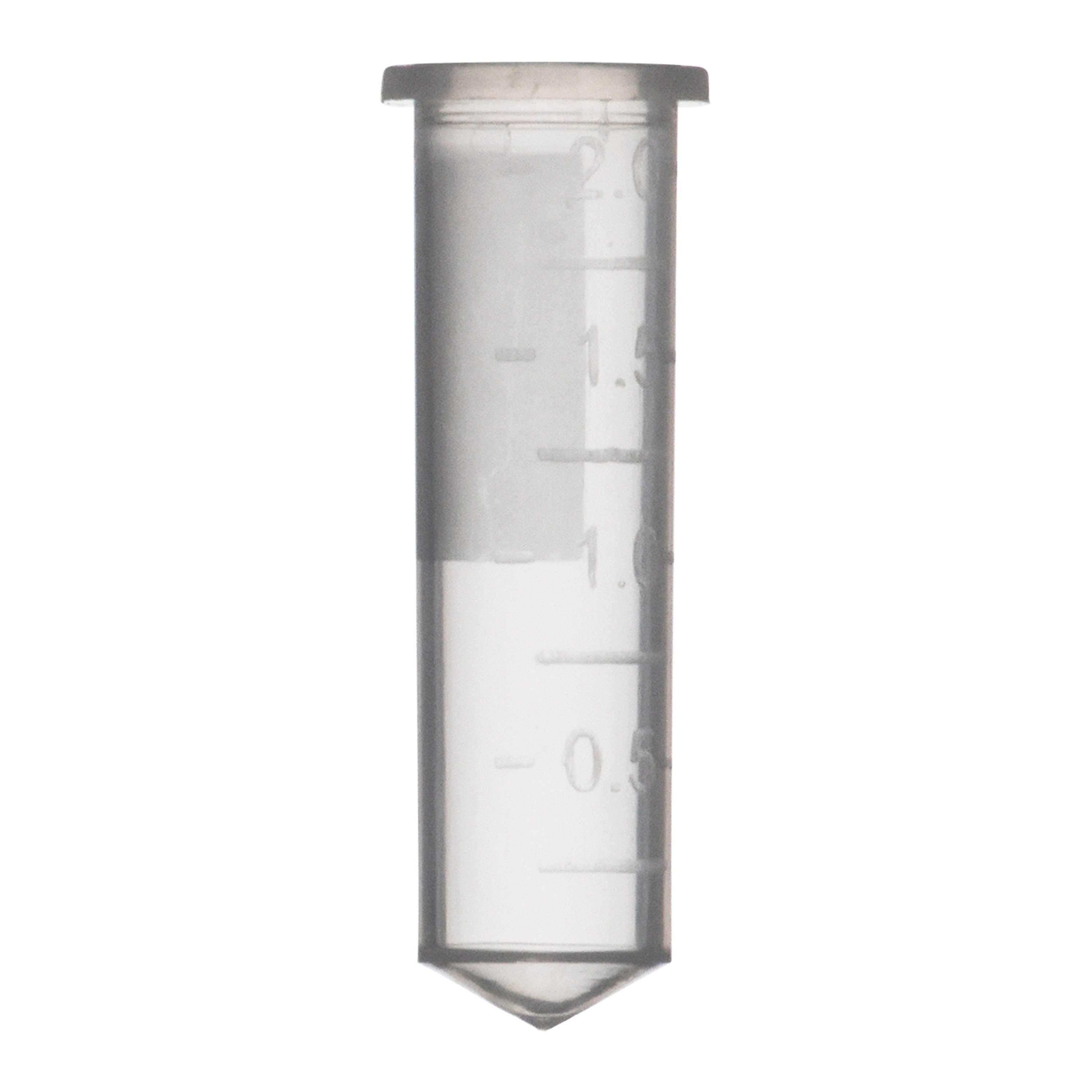 Capless Microtube, Graduated, Sterile, Tapered Conical Bottom - 2.0 mL (Pack of 500)