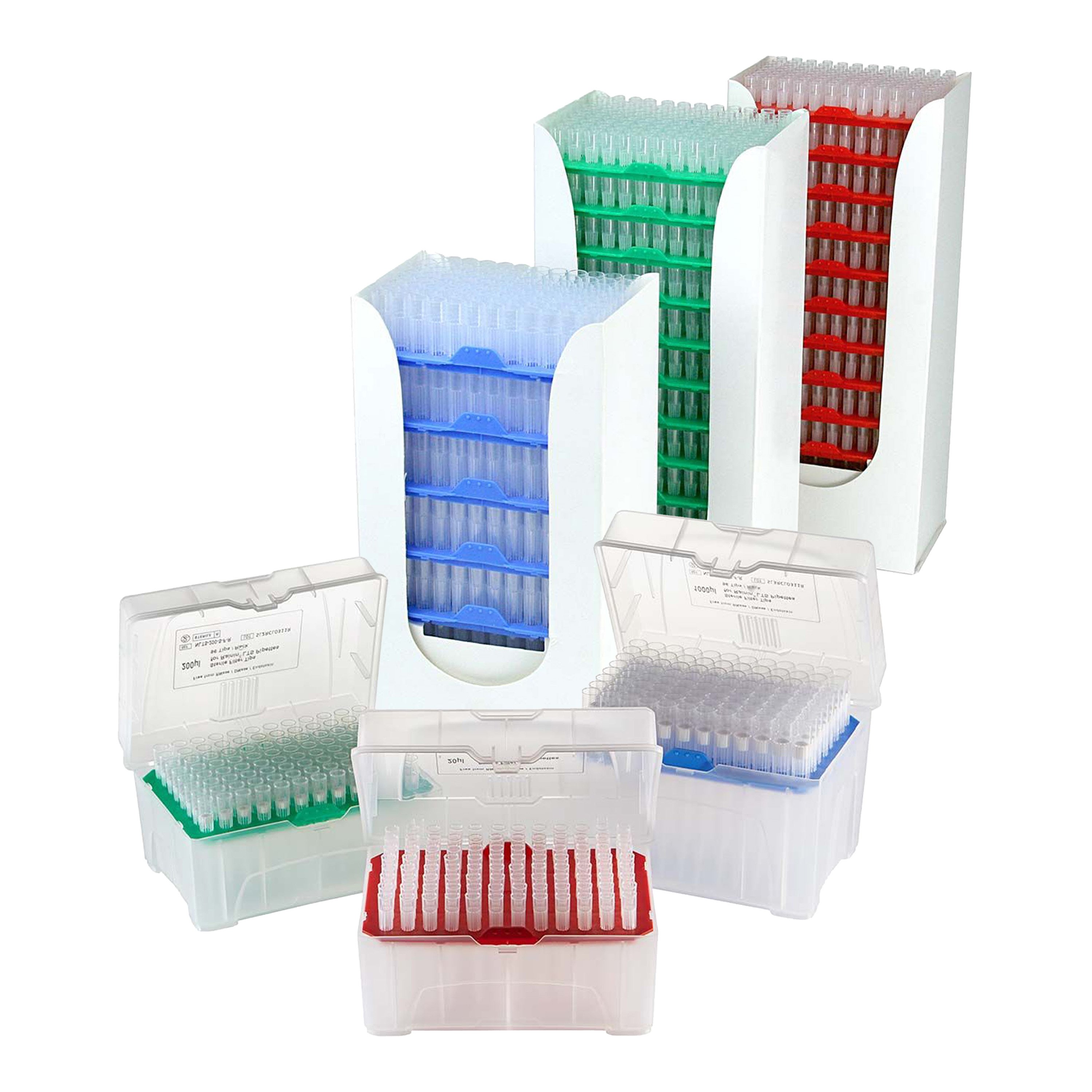 Diamond PosiStop LTS-Compatible Pipette Tips - 200ul, Sterile, Graduated, 96/Rack (10 Box Case)