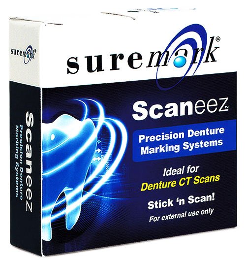 Scaneez DentureMark Value Pack (Pack of 7 Boxes - 1 Box Each of DM-1 thru DM-7 - 110 Markers/Box)