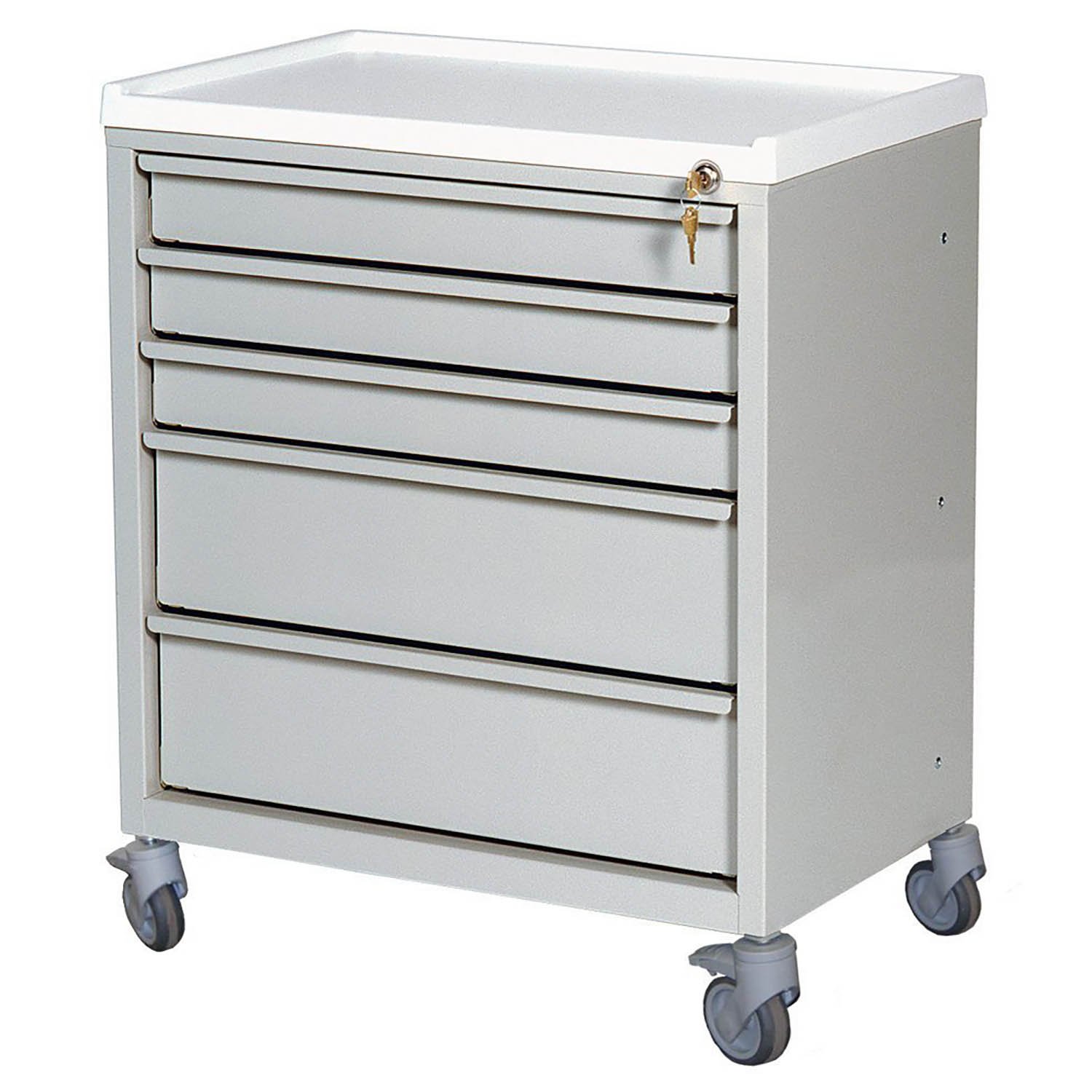 Harloff ETC-5 ETC Line Five Drawer Treatment Cart