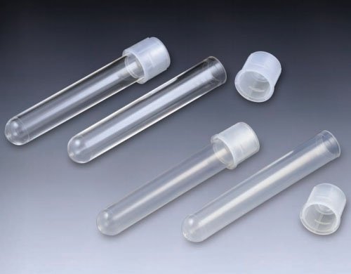12x75mm Sterile Culture Tube 5mL Dual Position Cap by Globe Scientific