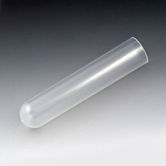 16mm x 75mm (8mL) Test Tubes without Rim - Non-Graduated - Polypropylene - Case of 1000