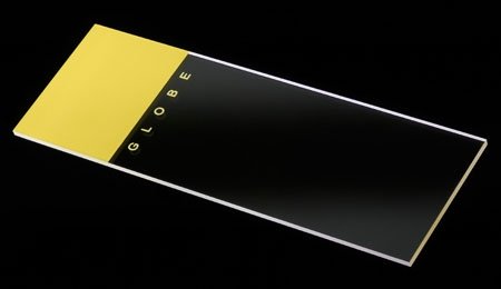 nowelcamp 「SLIDE-SIDETOP25」 Microscope Slides Frosted Color Coded on 1 End 1 Side Ground Edges