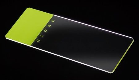 Microscope Slides - Glass - Green Frosted 1 End 1 Side - 90° Ground Edges Safety Corners (Case of 1440)