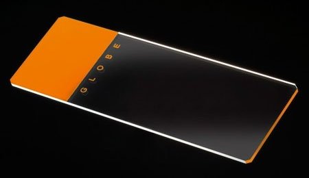 Microscope Slides - Glass - Orange Frosted 1 End 1 Side - 90° Ground Edges Safety Corners (Pack of 144)