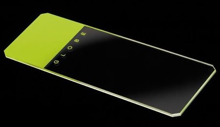 Microscope Slides - Glass - Green Frosted 1 End 1 Side - 45° Beveled Edges Clipped Corners (Case of 1440)