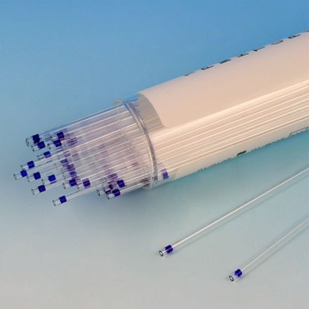 Micro-Hematocrit Capillary Tube - Plastic - Untreated - Blue Tip