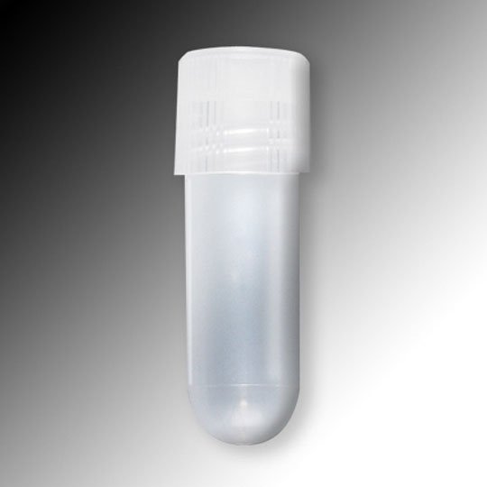 Sample Tubes 2mL - External Threads - Round Bottom - Polypropylene