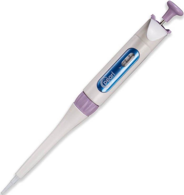 Pearl Adjustable Micro Pipette 2-20ul - Single Channel - Light Purple