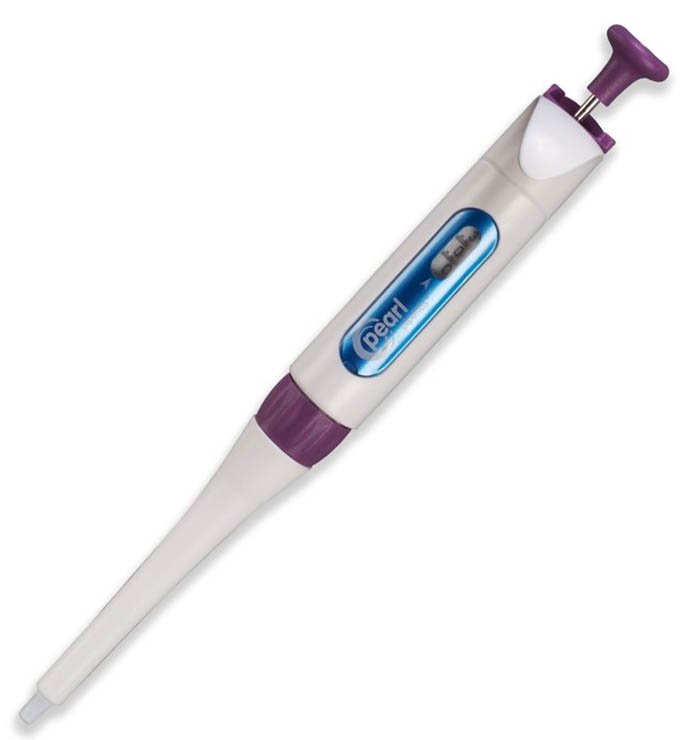 Pearl Adjustable Micro Pipette 30-300ul - Single Channel - Purple