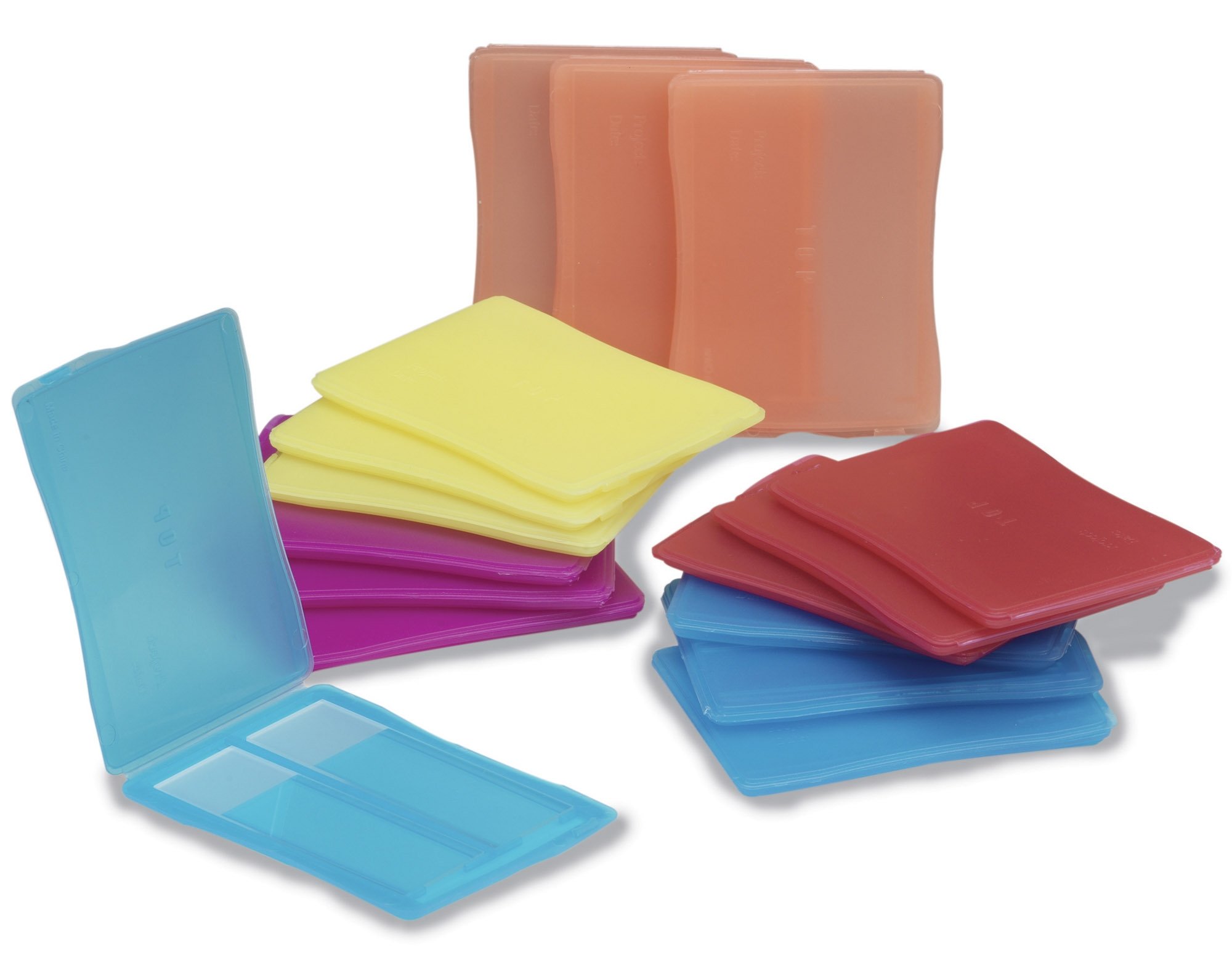 Polypropylene 2-Place Slide Mailer - Assorted Colors