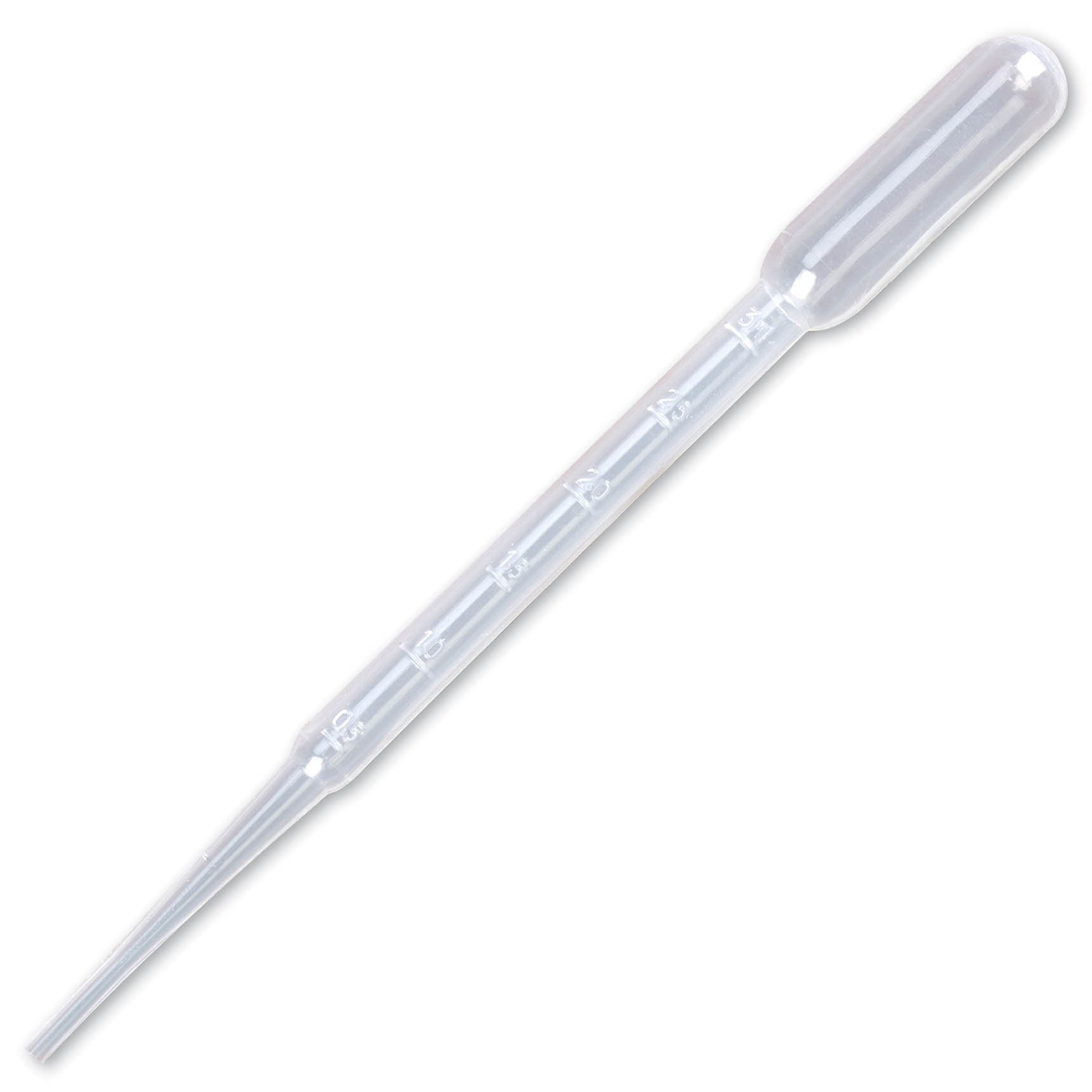 Disposable Polyethylene (PE) Transfer Pipet - 3 mL Bulk Packed - Non-Sterile