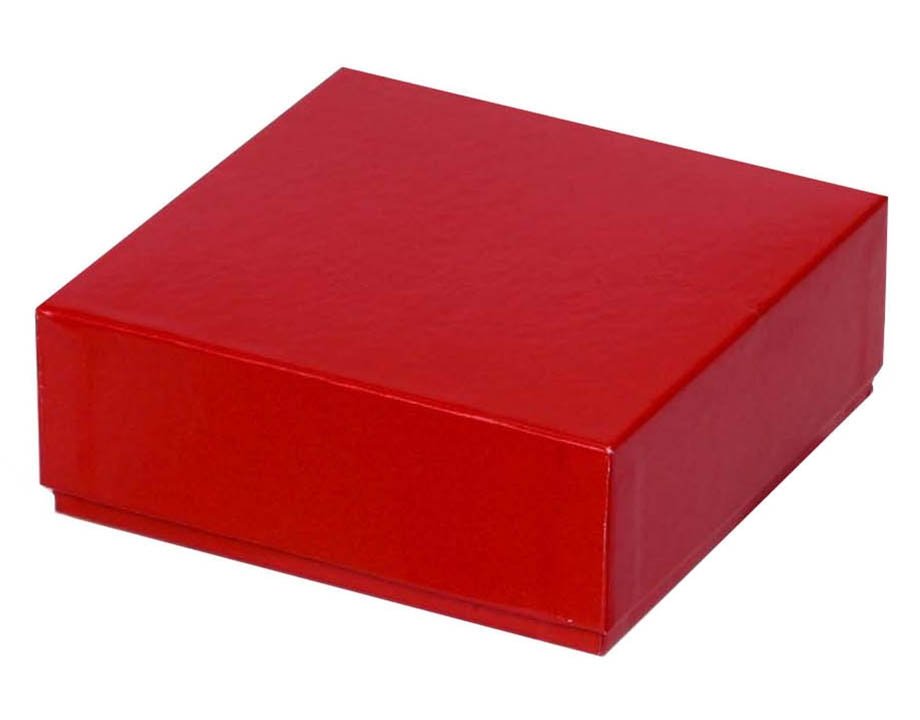 Cardboard Cryogenic Vial Red Color Box & Lid