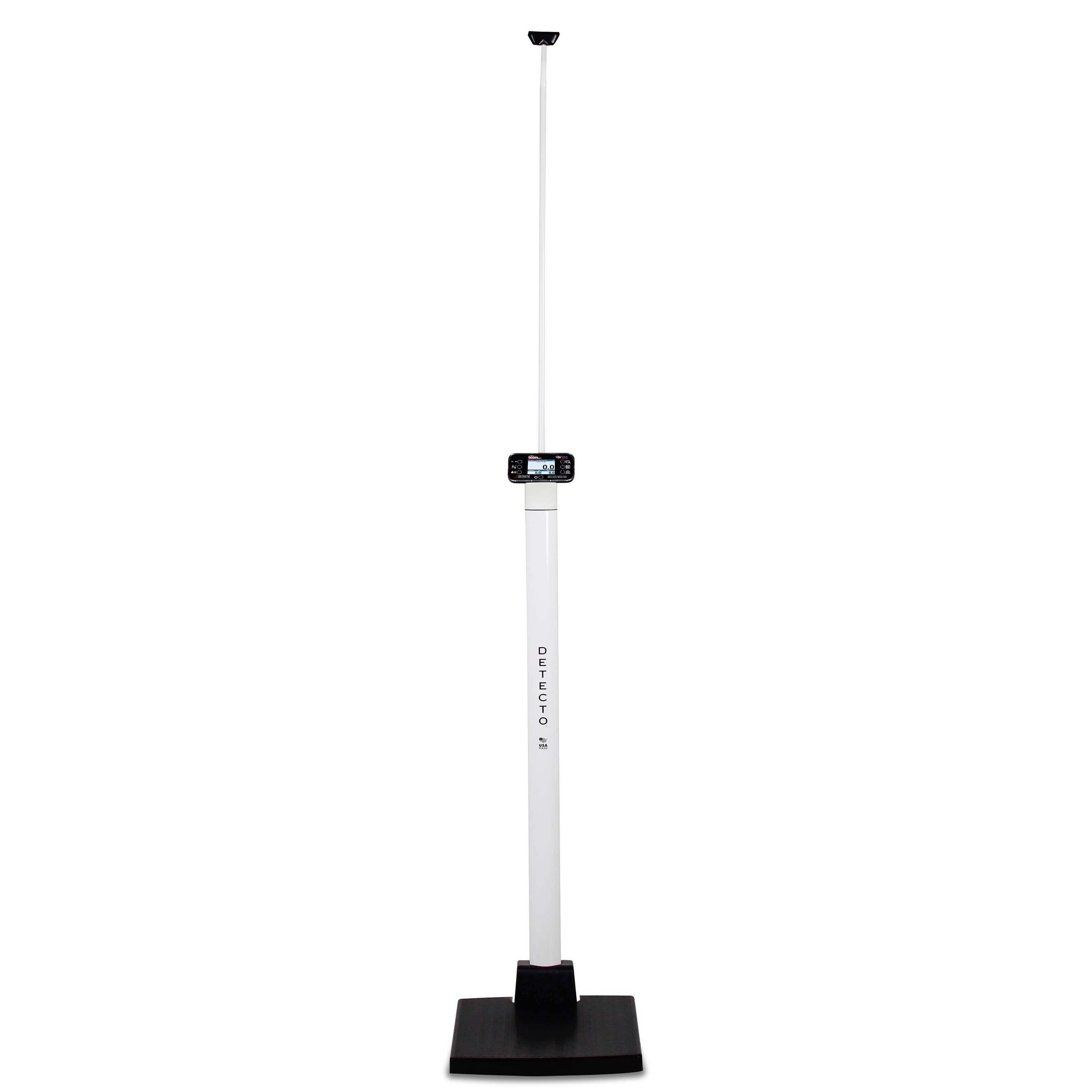icon Digital Clinical Scales with Sonar Height Rods 1000 lb Capacity