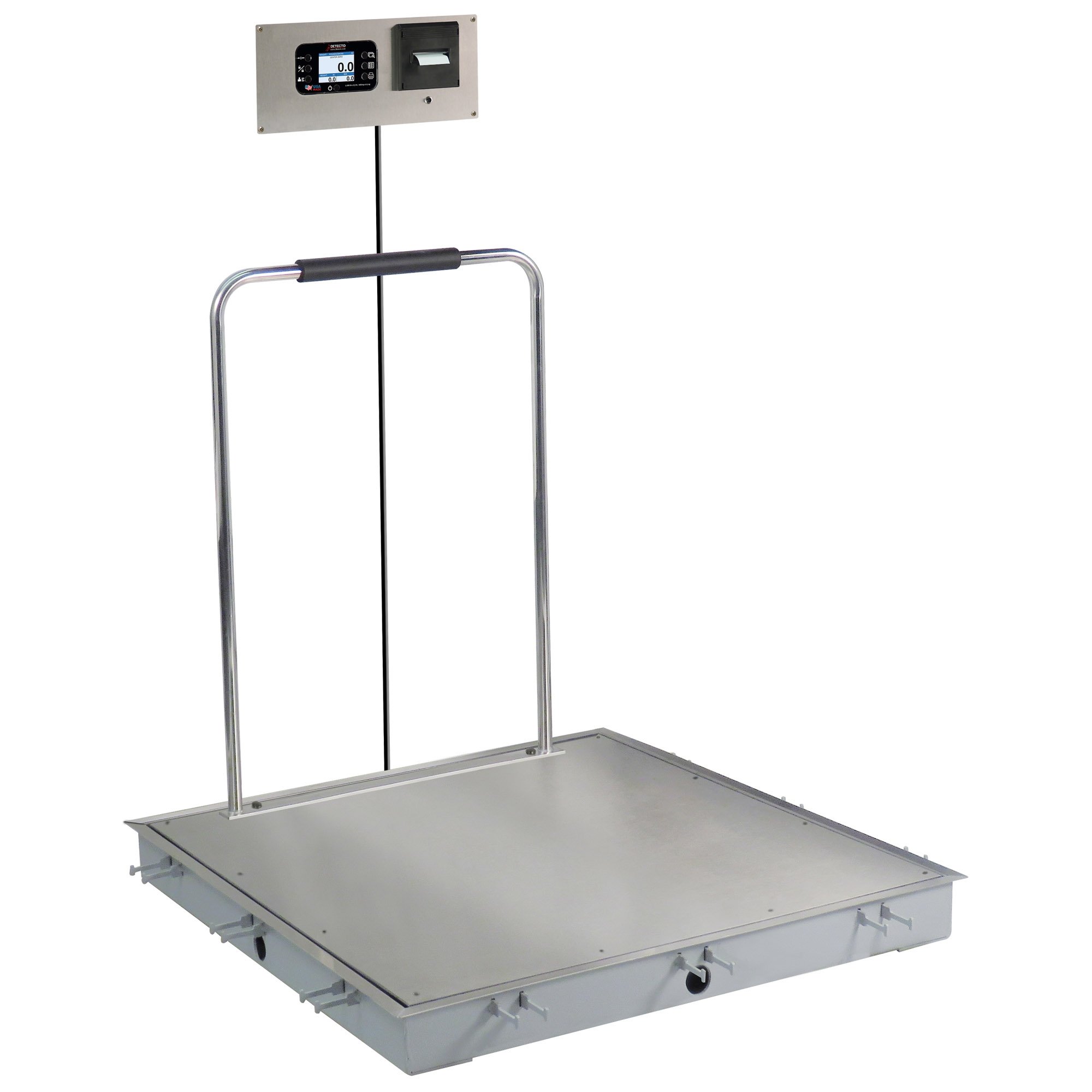 Solace In-Floor Dialysis Scale with Hand Rail - 36