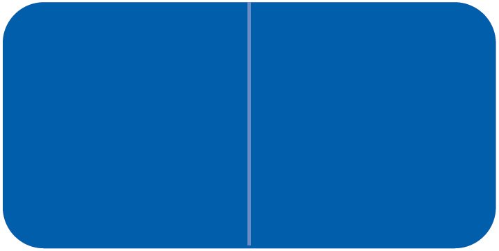 Jeter 9500 Match JTLM Series Solid Color Roll Labels - Blue