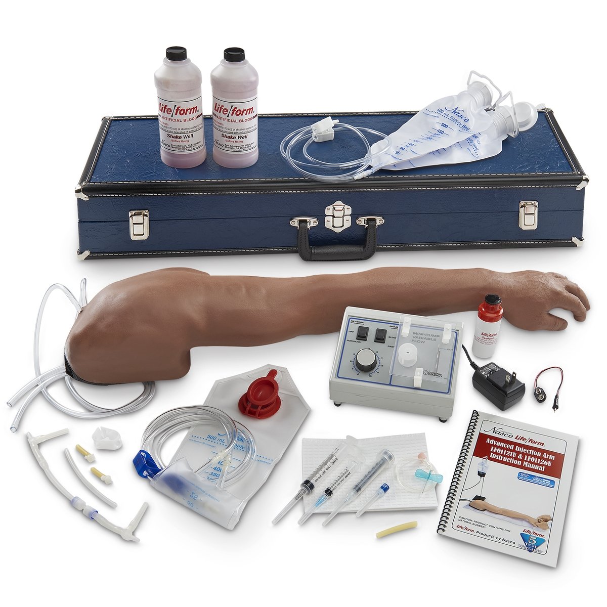 Life/form Advanced Venipuncture and Injection Arm with IV