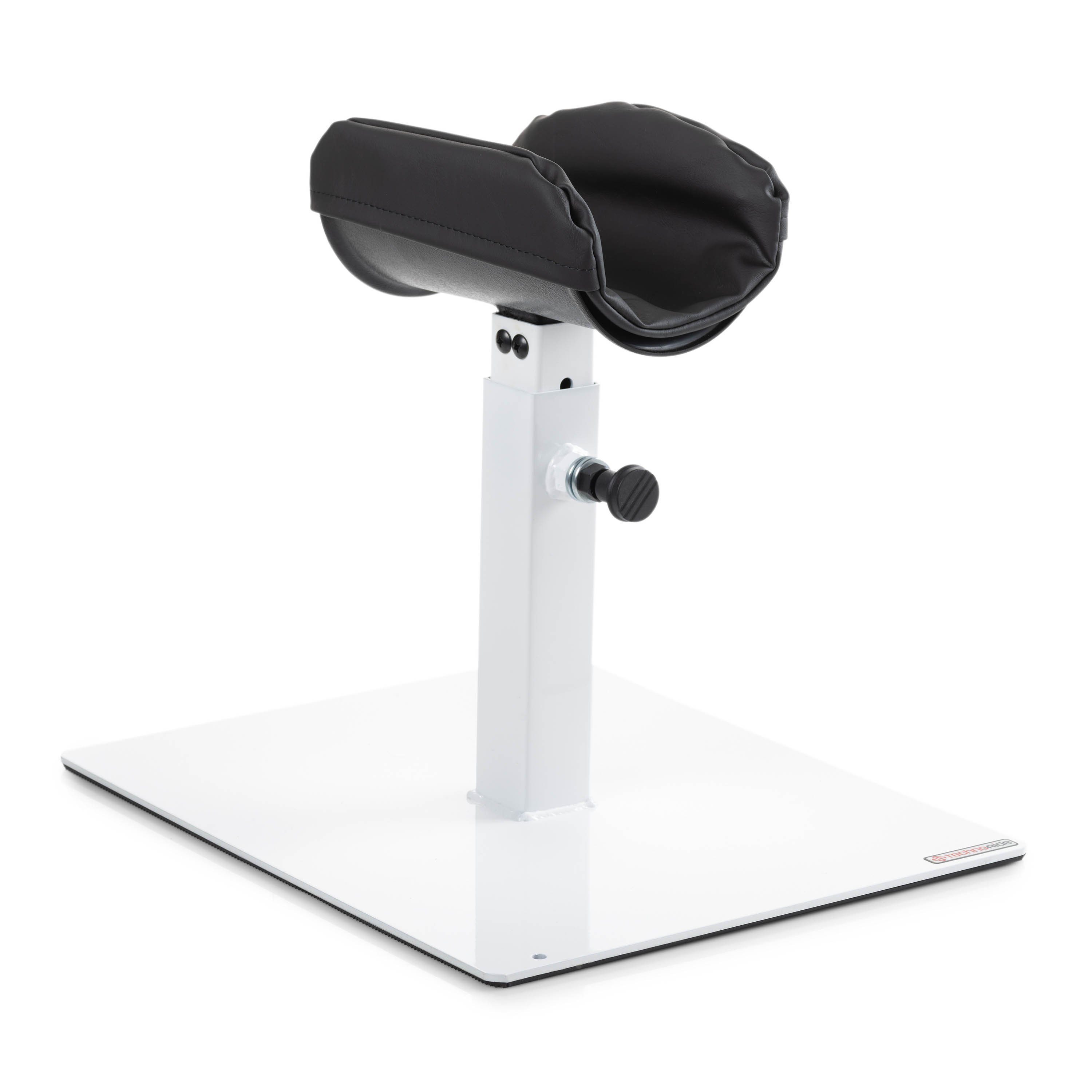 Adjustable table top support leg