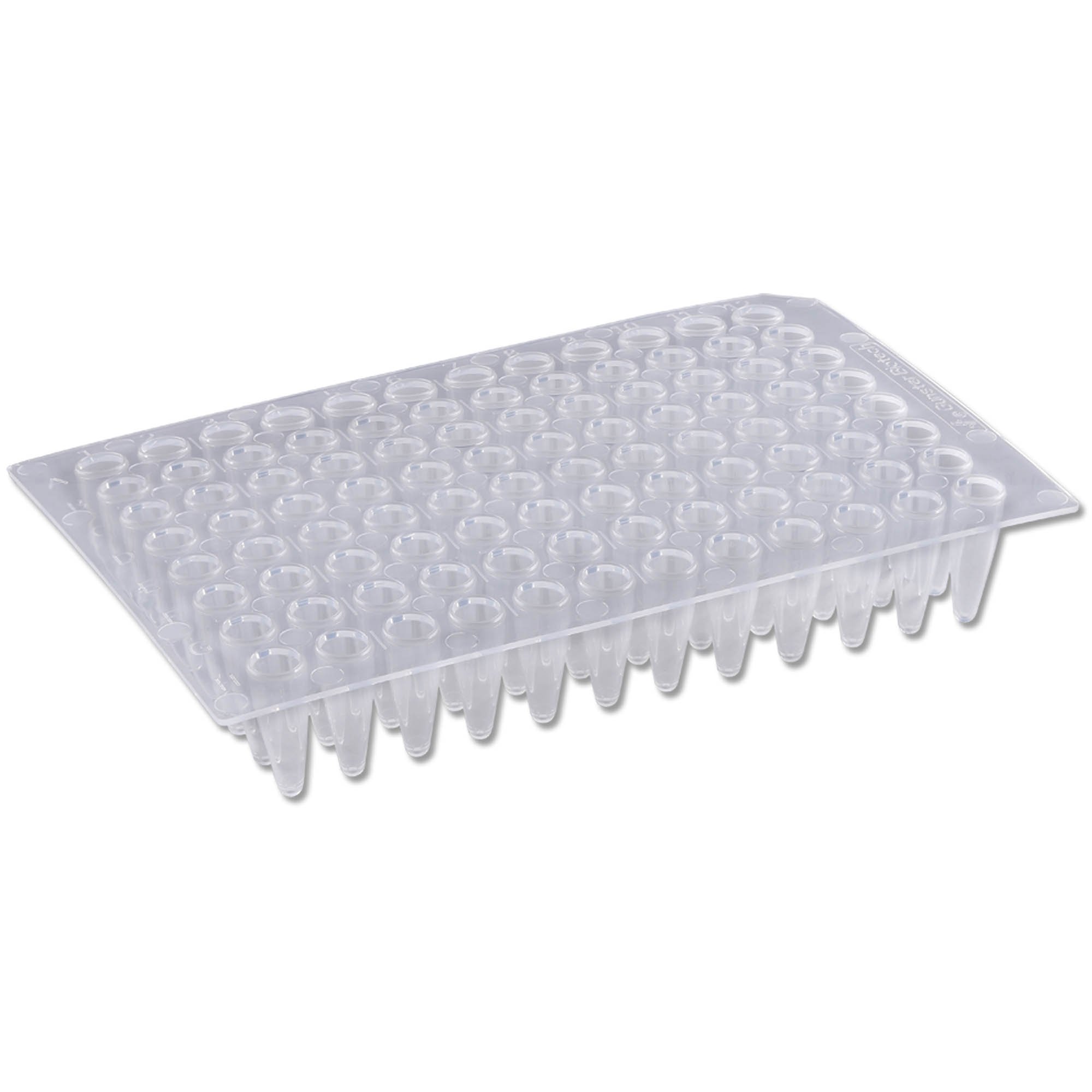 PureAmp 96-Well x 0.2mL PCR Plates - Non Skirted, Natural (10 Packs of 50 per Pack)