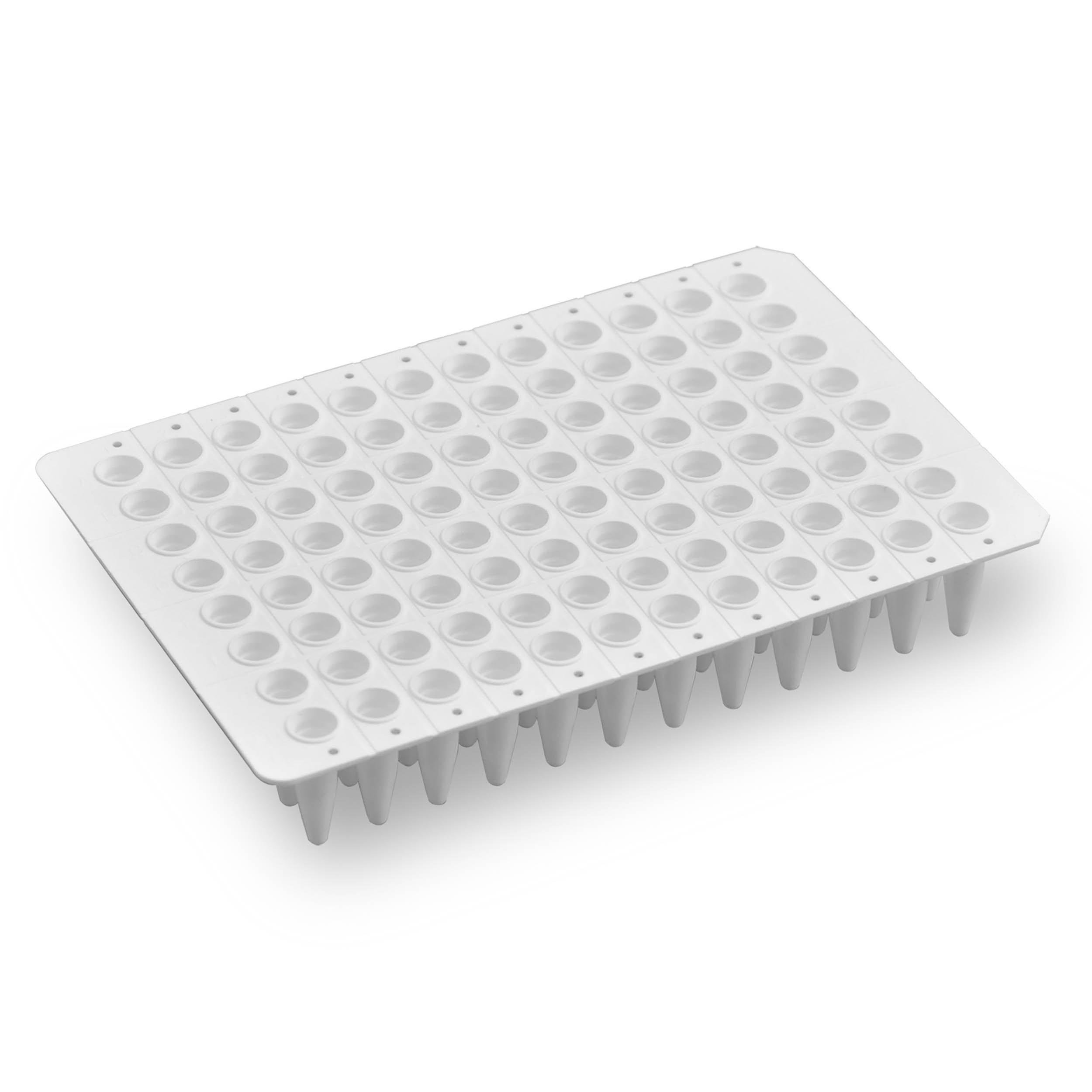 PureAmp 96-Well x 0.2mL PCR Plates - Non Skirted, White (Pack of 50)