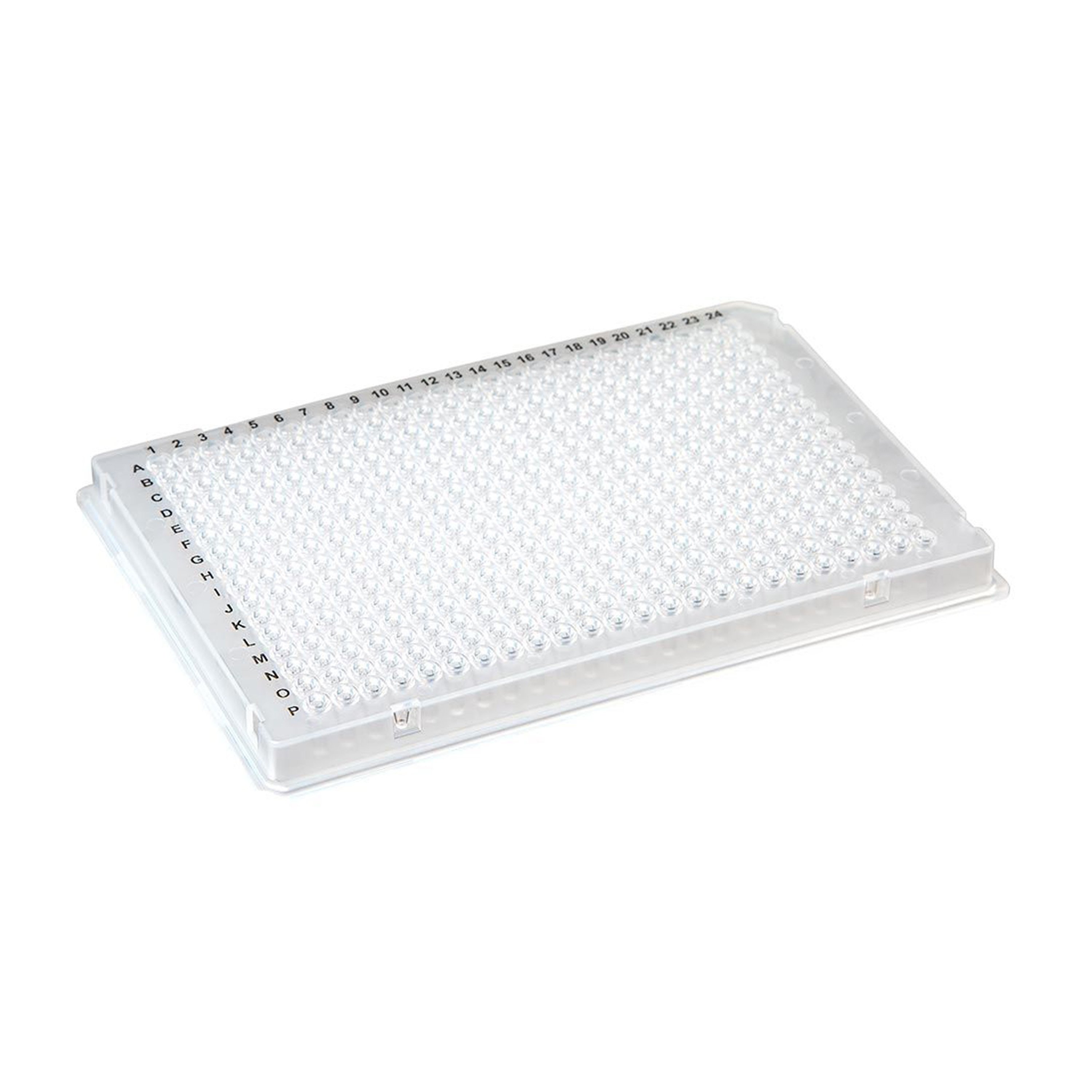 384-Well PCR Plate with A24 Single Notch Design - Clear (Box of 10)