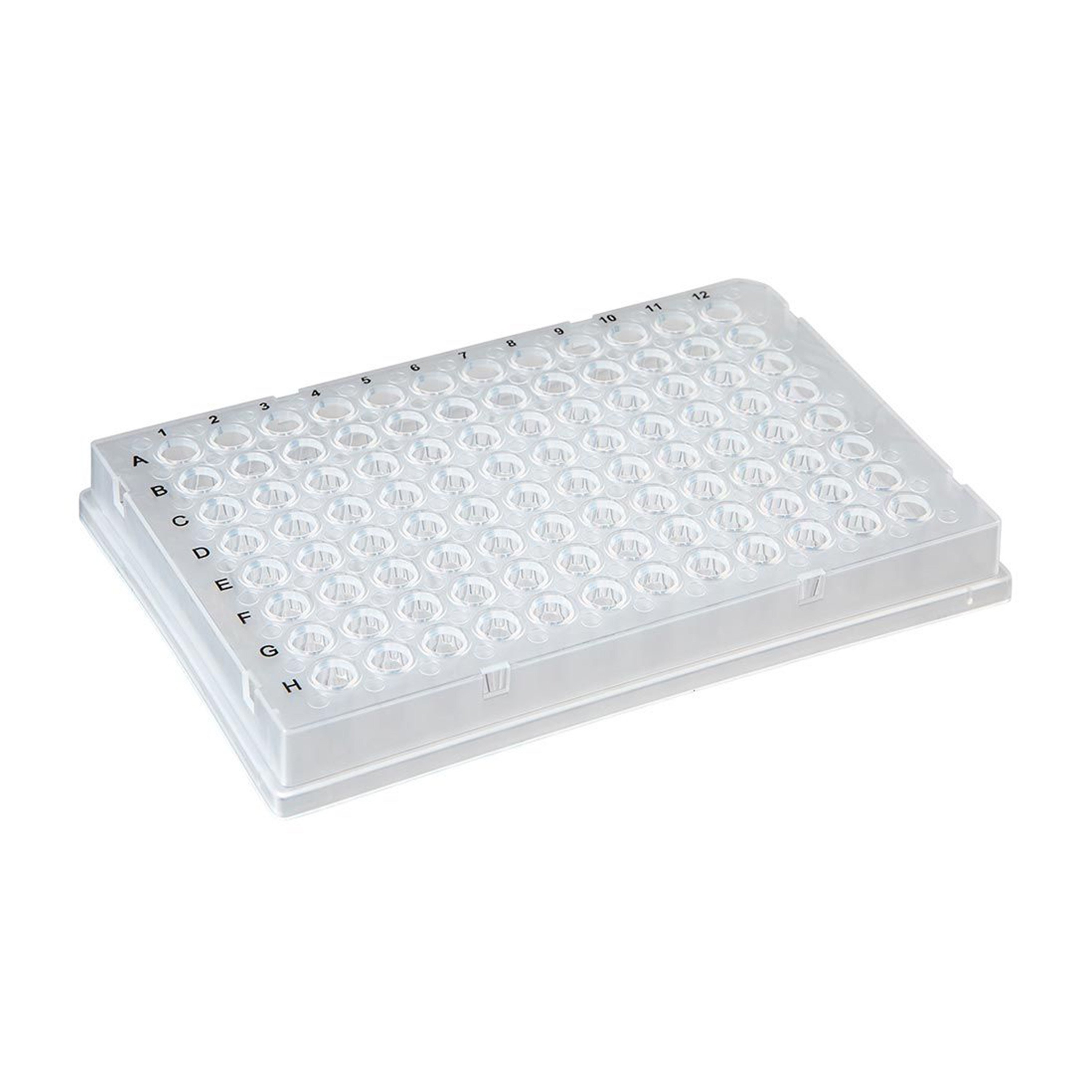 0.2 mL 96-Well Low Profile PCR Plate, Full Skirt - Clear (Box of 10)