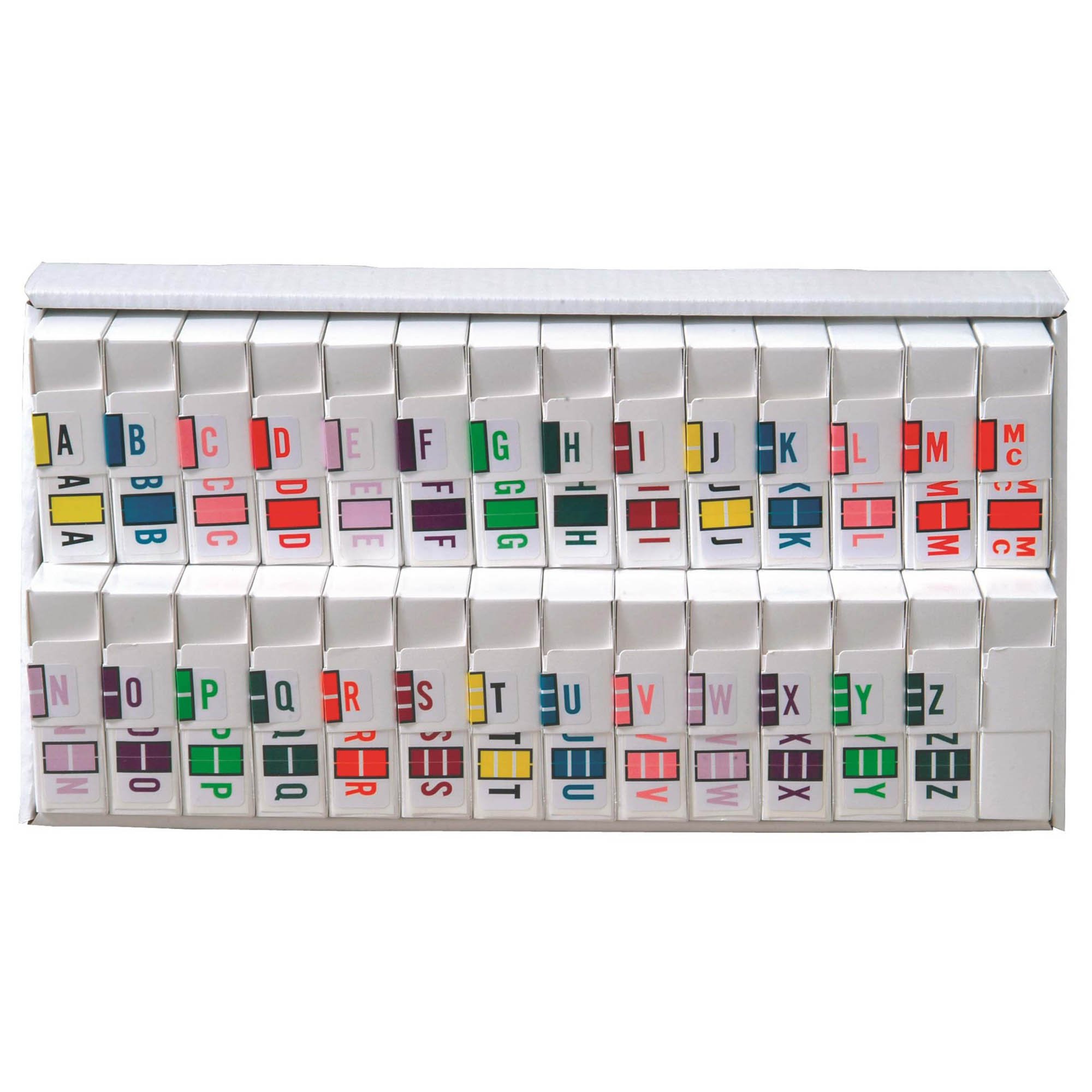 POS 3400 Match POAM Series Alpha Roll Labels A-Z Set