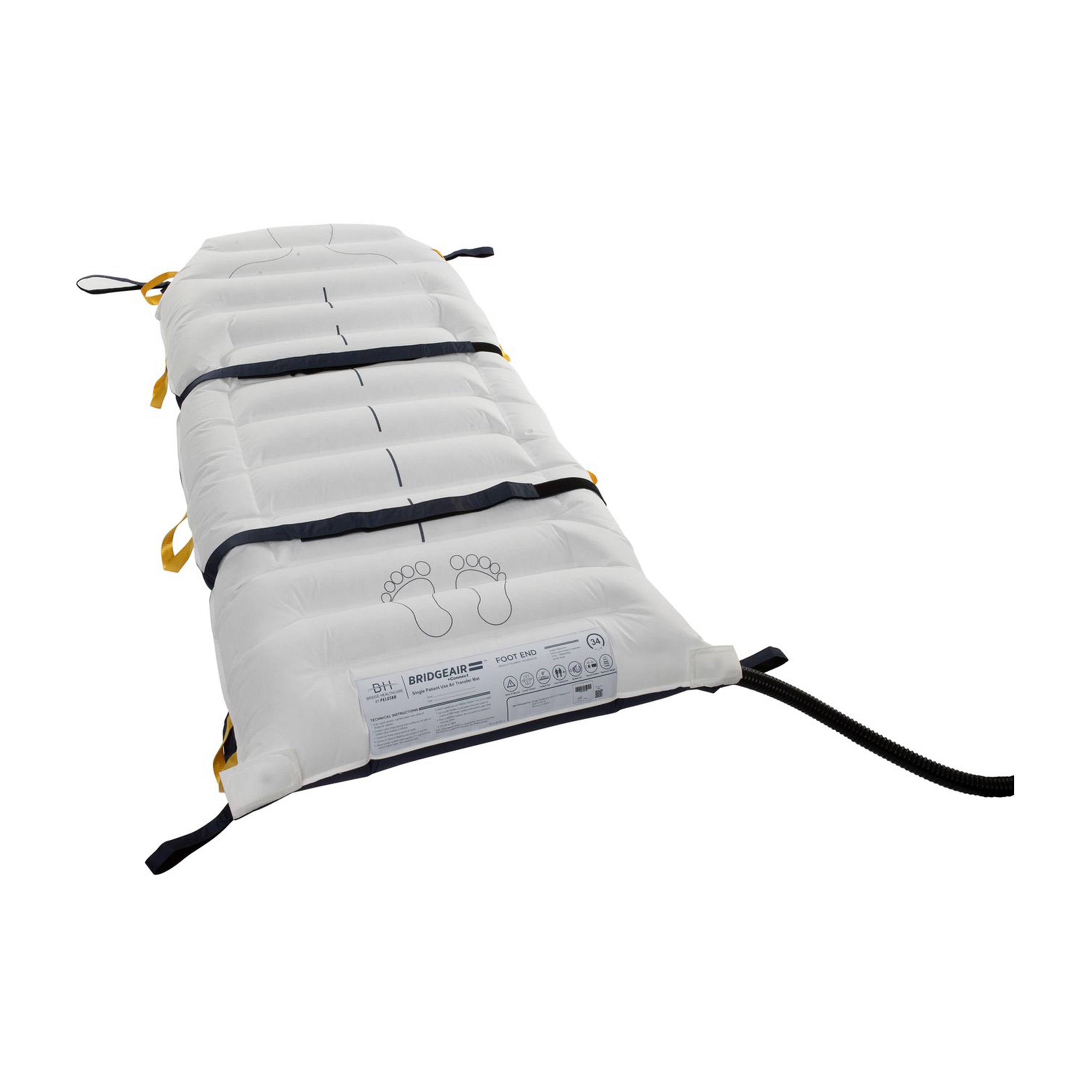 Bridge Healthcare BridgeAir™ Single Use Connect Mattress with Velcro Straps - Full, 34