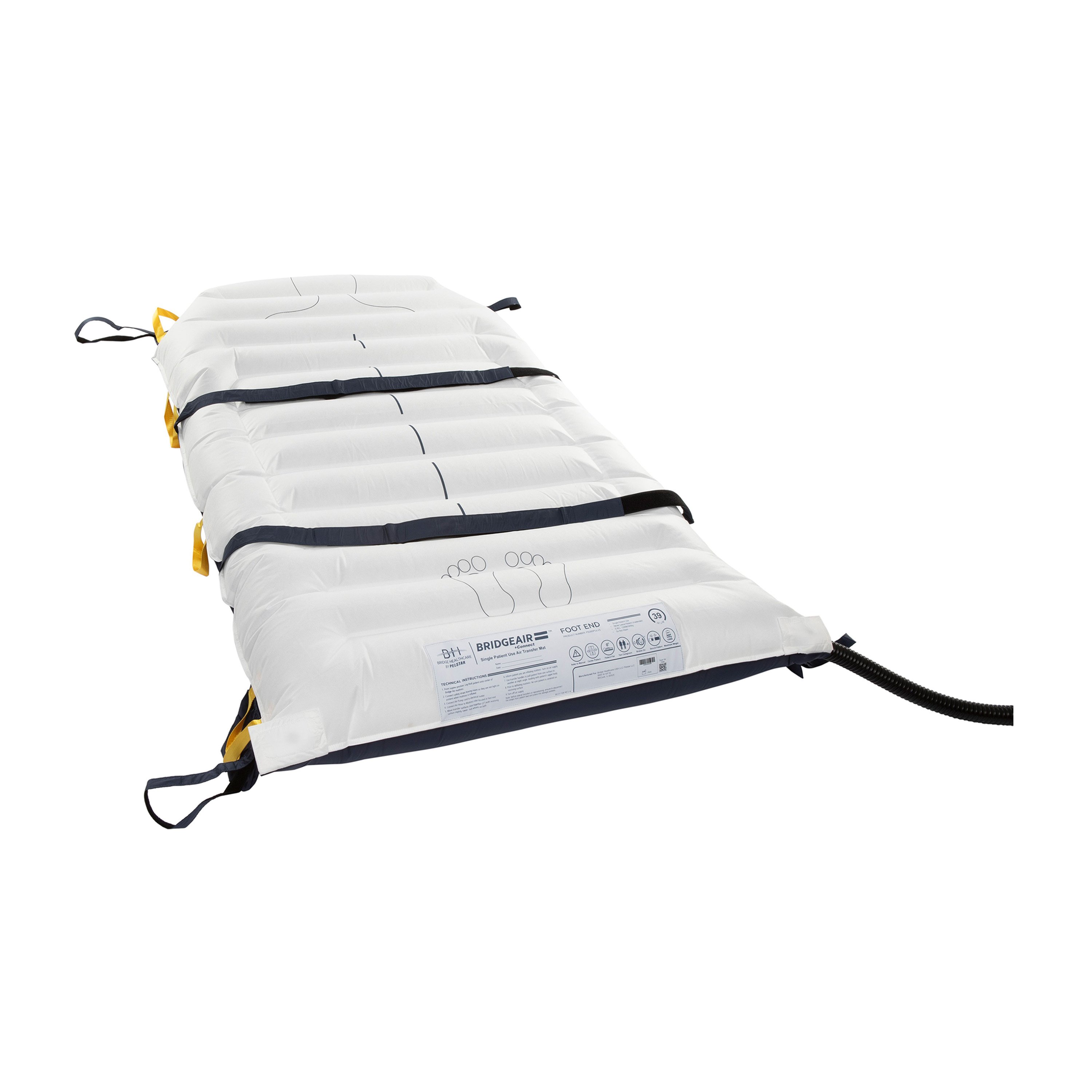 Bridge Healthcare BridgeAir™ Single Use Connect Mattress with Velcro Straps - Full, 39