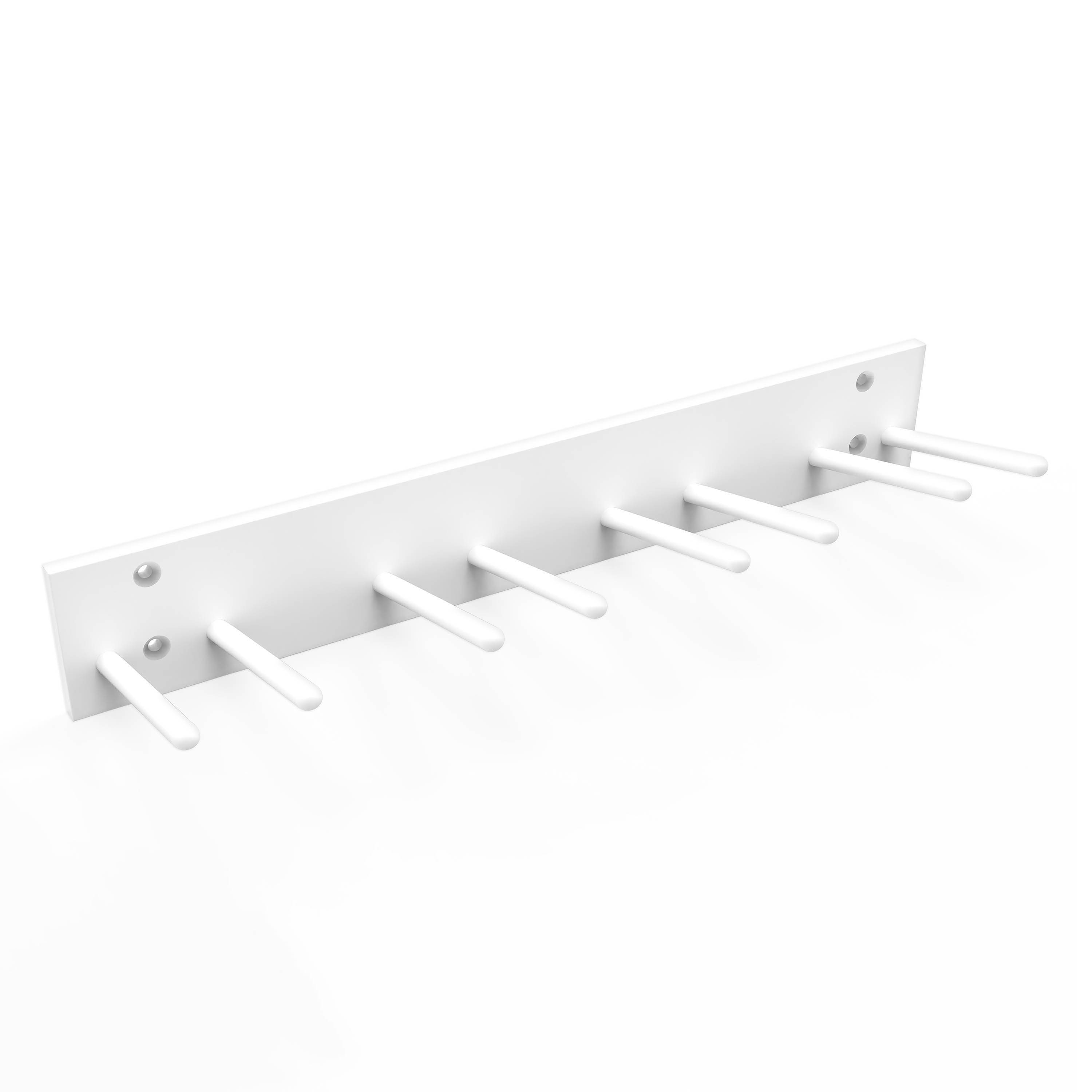 Wall mounted peg rack deals