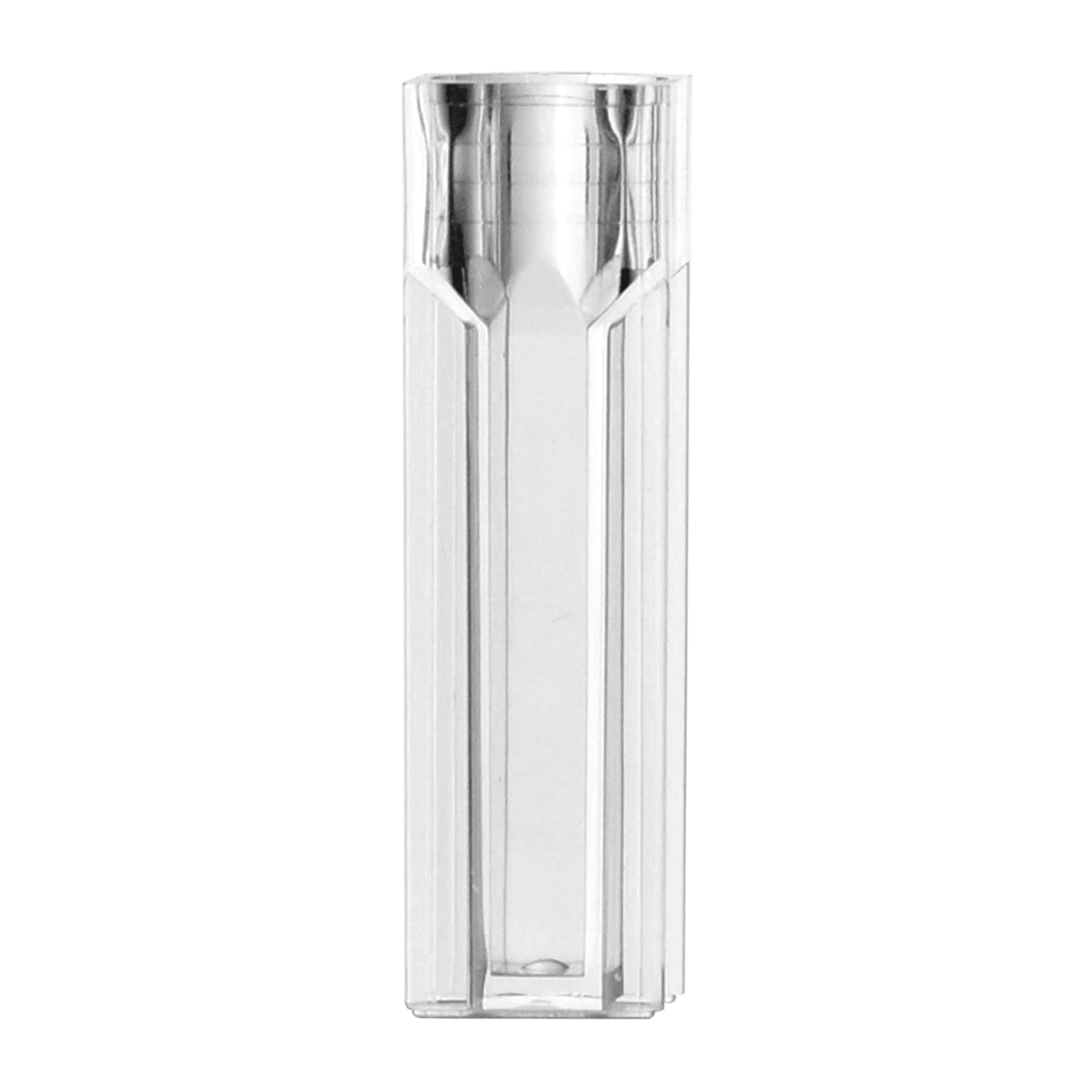 Spectrophotometer Cuvette with Round Opening, Semi-Micro - 2.5 mL (Case of 1000)