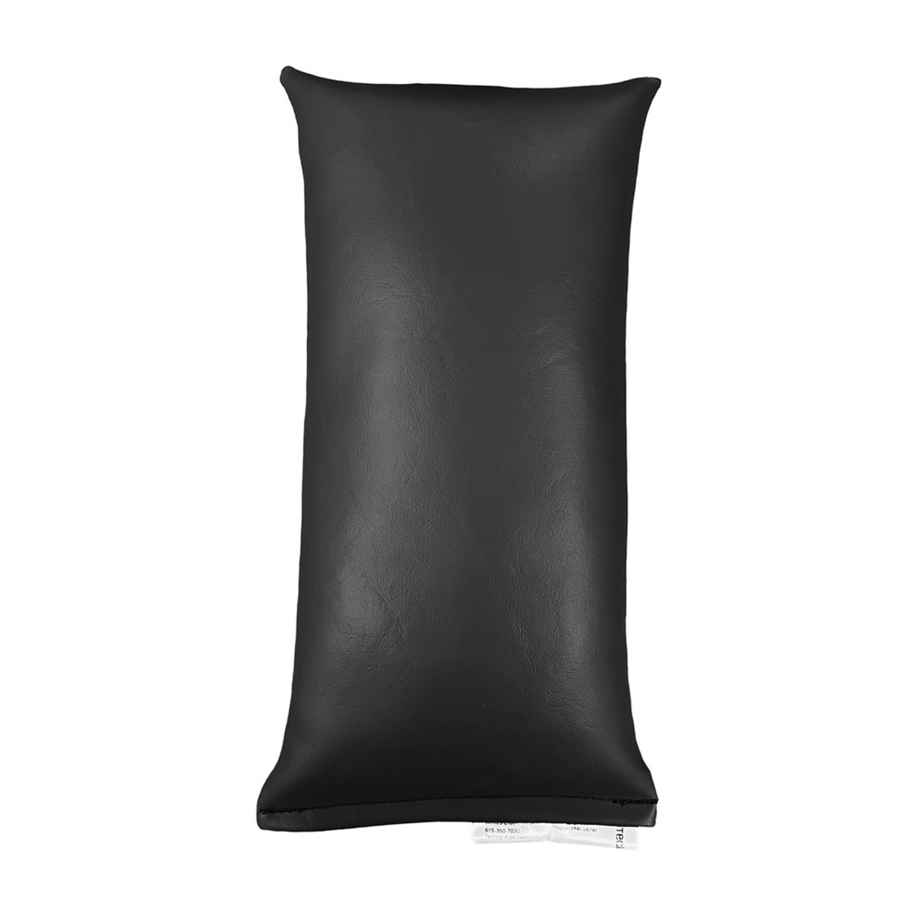 MR Safe Heavy-Gauge Vinyl Rectangular Sandbag, Black, 3 lbs - 5