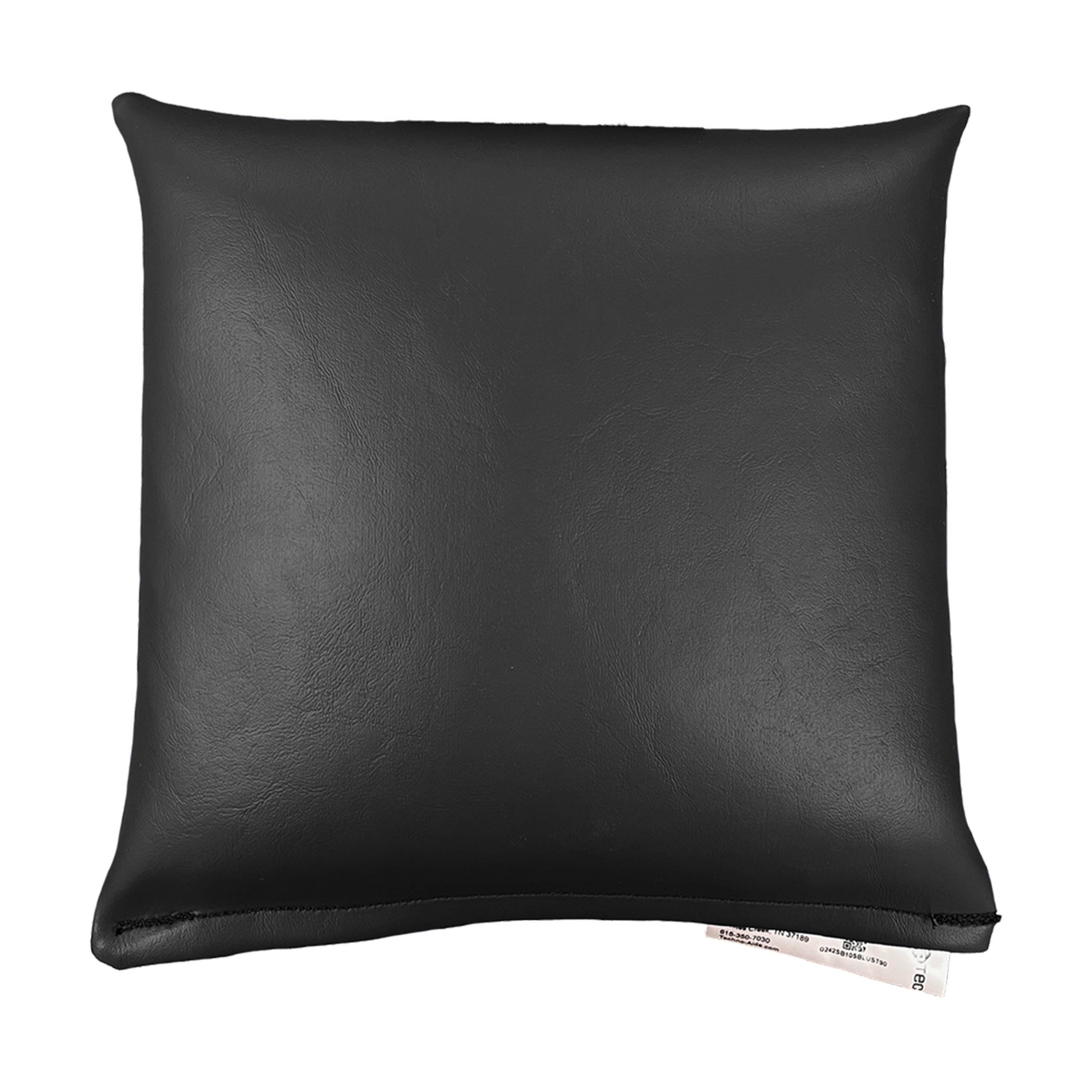 MR Safe Heavy-Gauge Vinyl Square Sandbag, Black, 5 lbs - 9