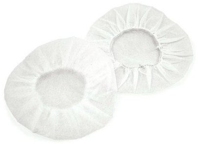 MR-Safe Small Sanitary Headset Covers - White